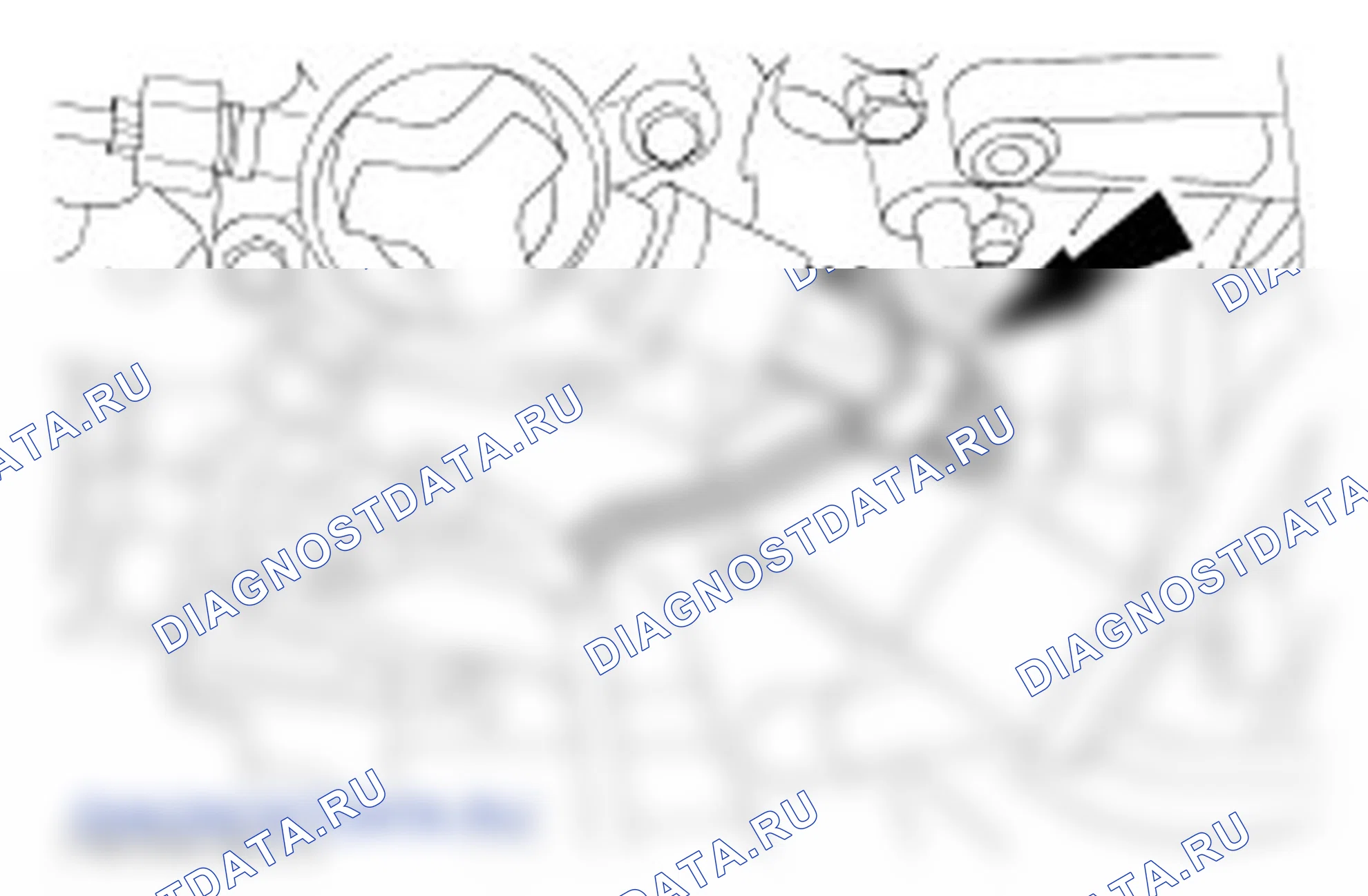 Разборка двигателя. Ford Transit Connect I