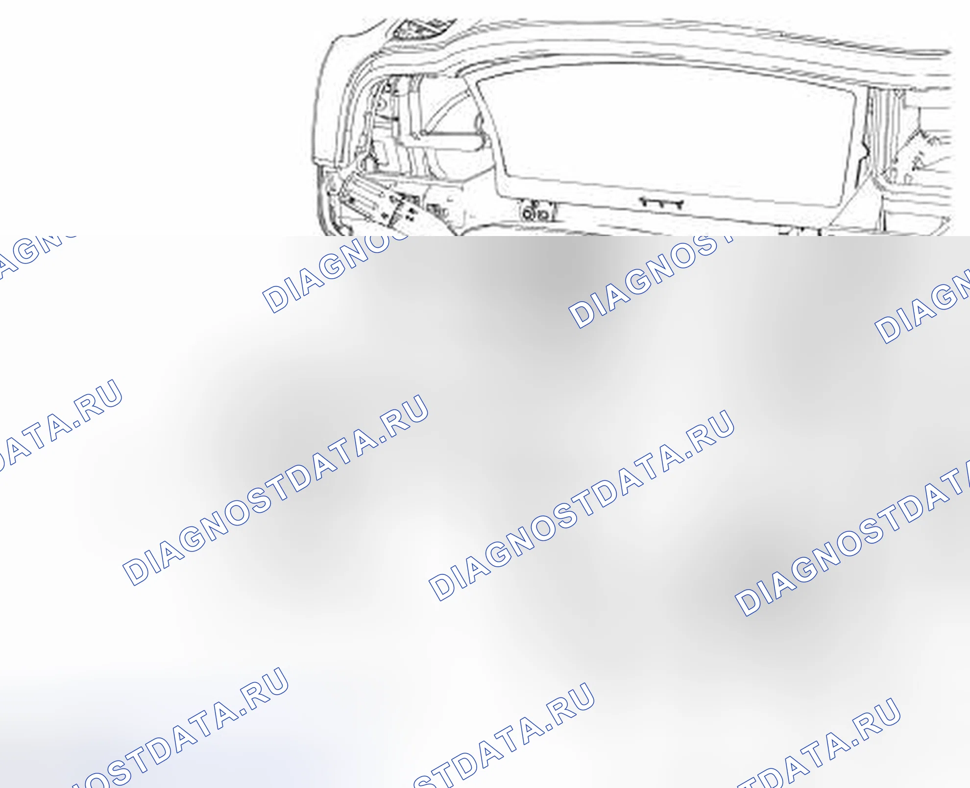 Рис. 128: Корпус цилиндра замка зажигания. Hyundai ix55 I