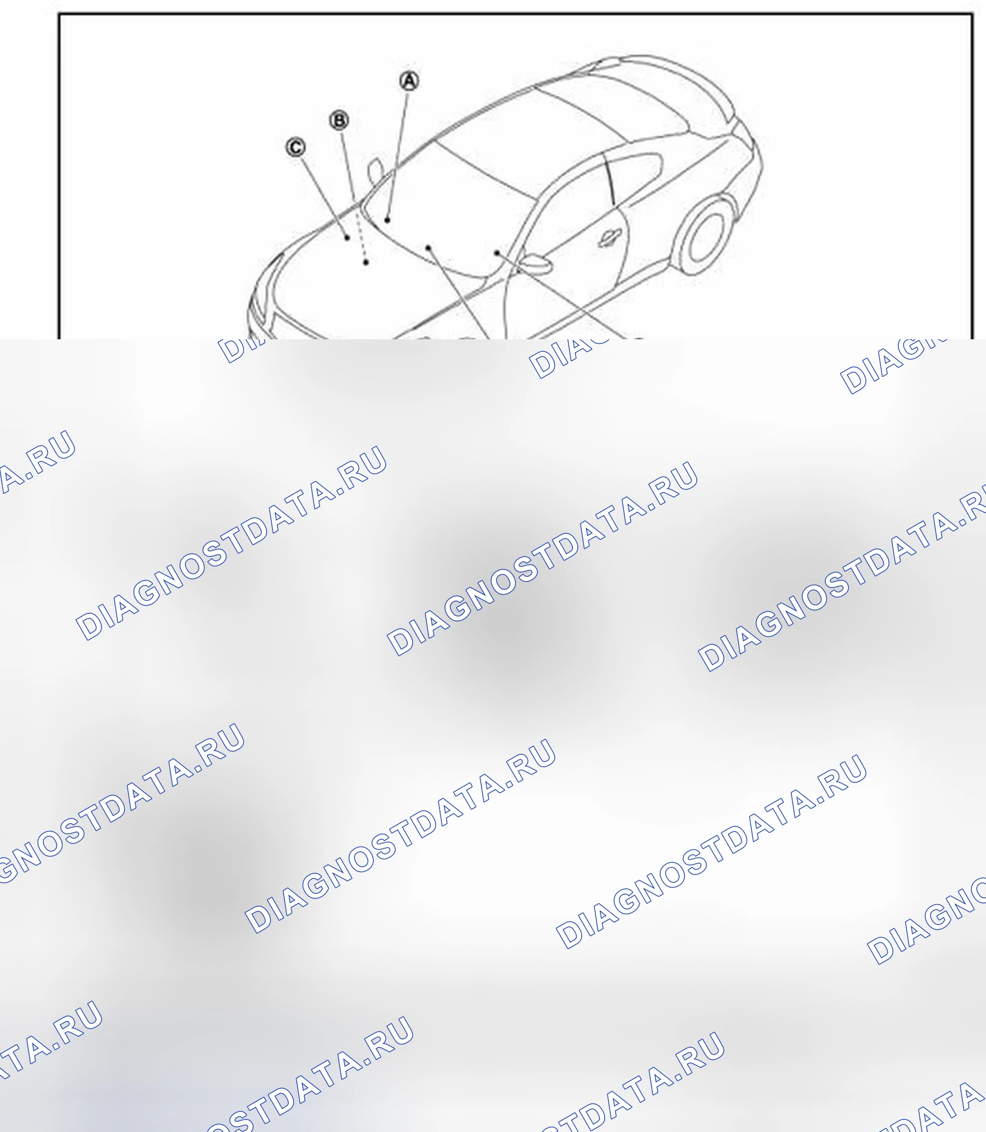 Рис. 292: Расположение компонентов. Infiniti G37 IV рестайлинг