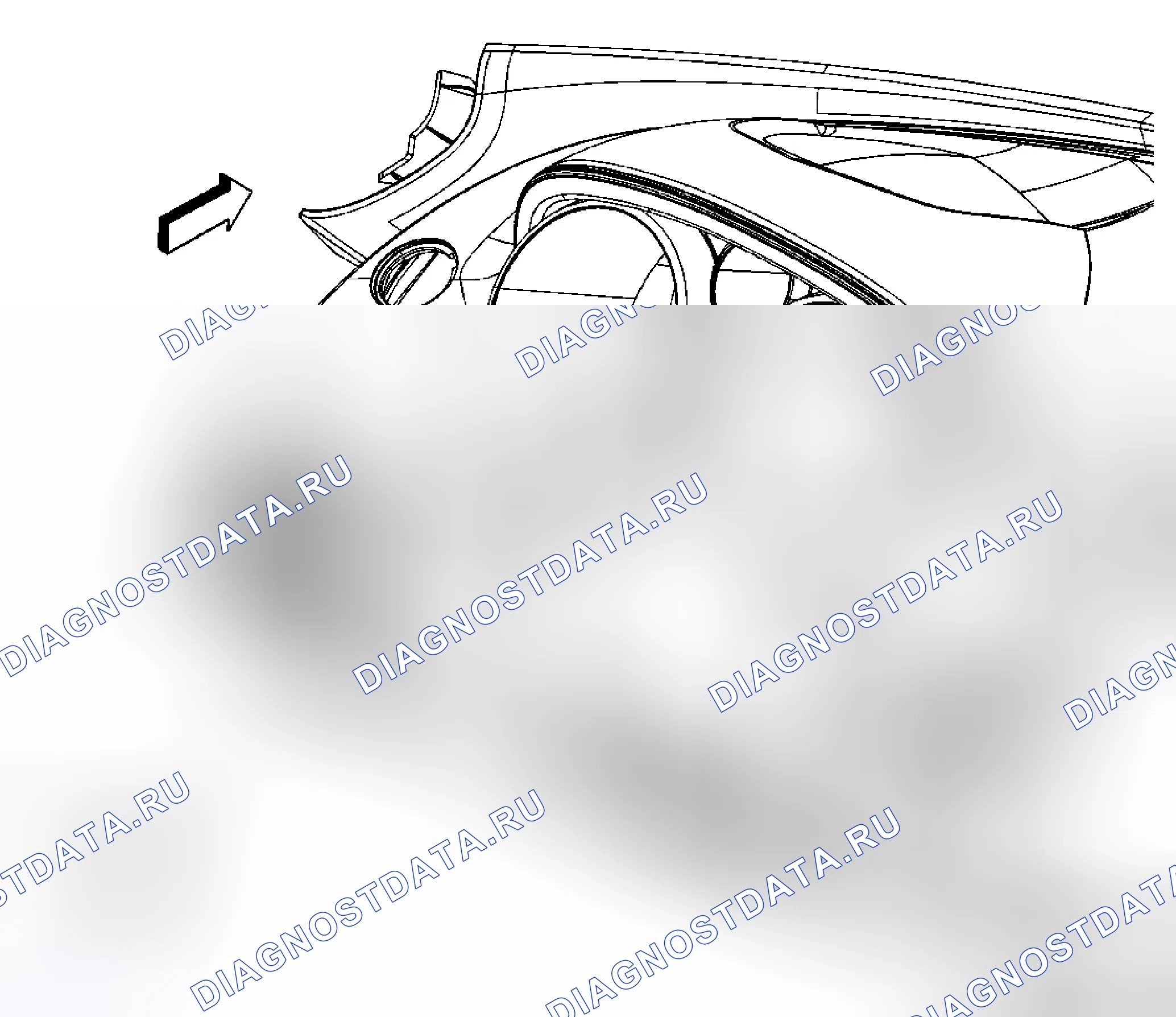 Рис. 22: Замена переключателя противотуманной фары. Kia Rio II