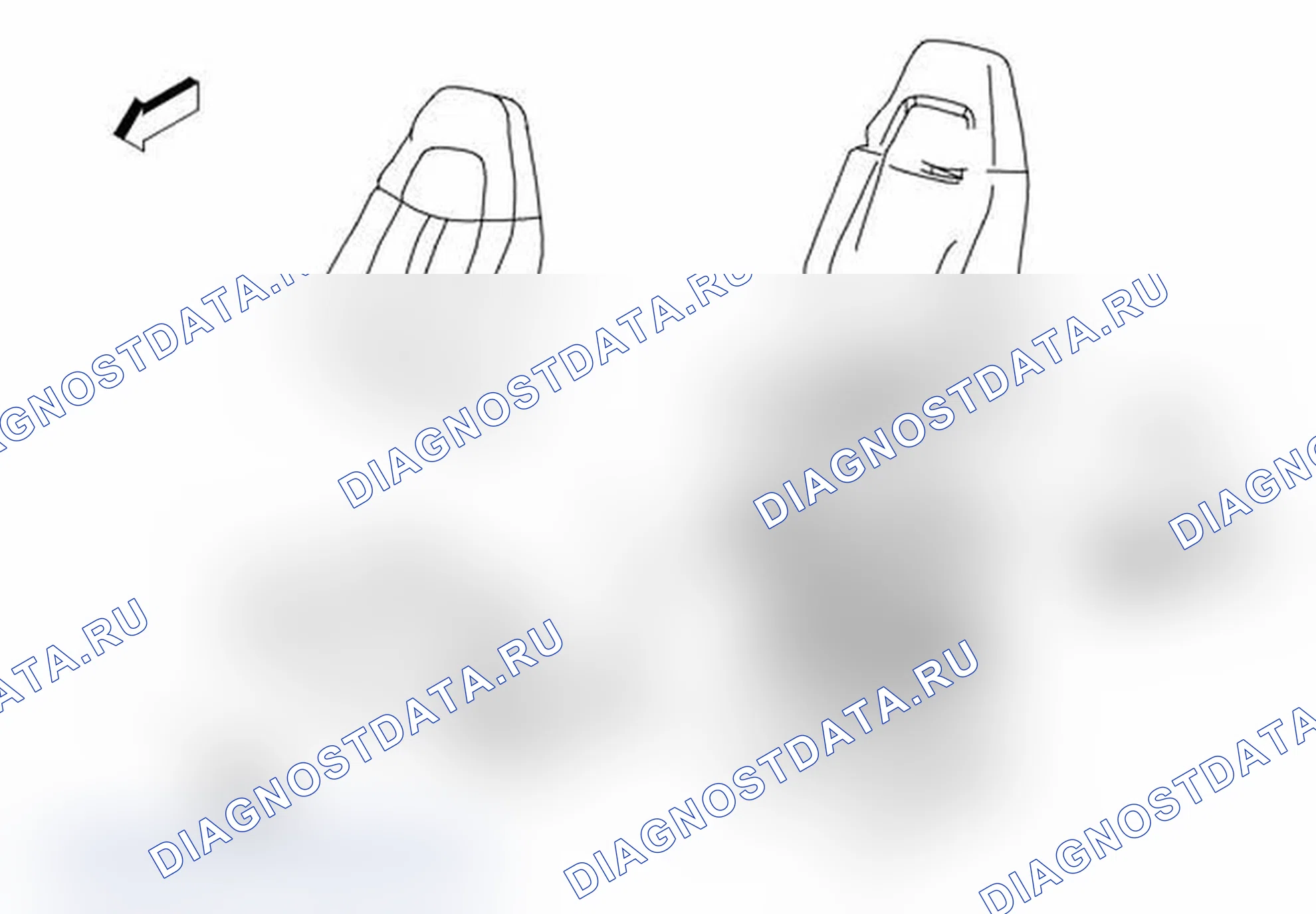 Рис. 37: Пассажирское сиденье. Chevrolet Express G1500 