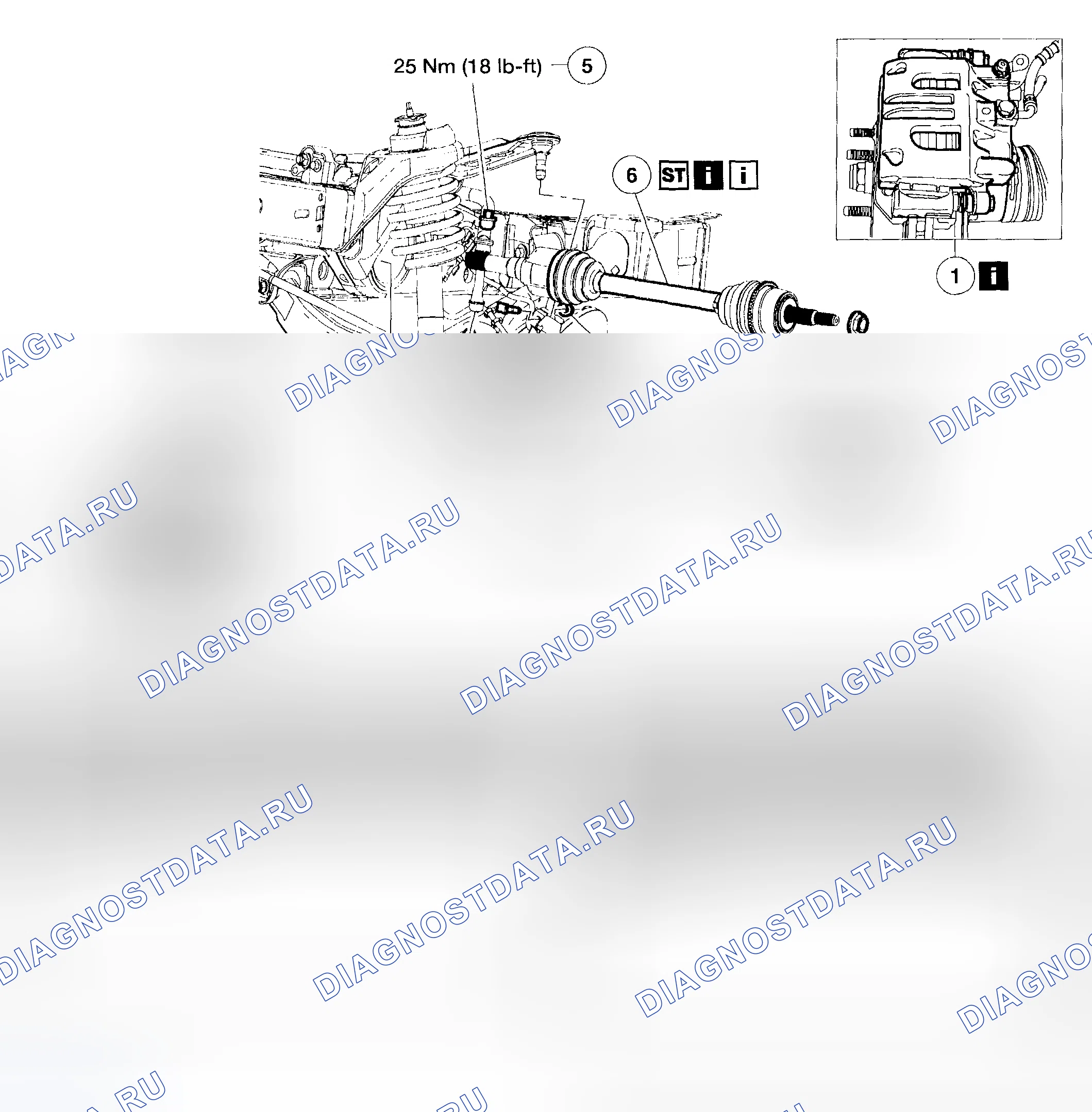 Рис. 43: Демонтаж и монтаж. Hyundai ix20 I рестайлинг