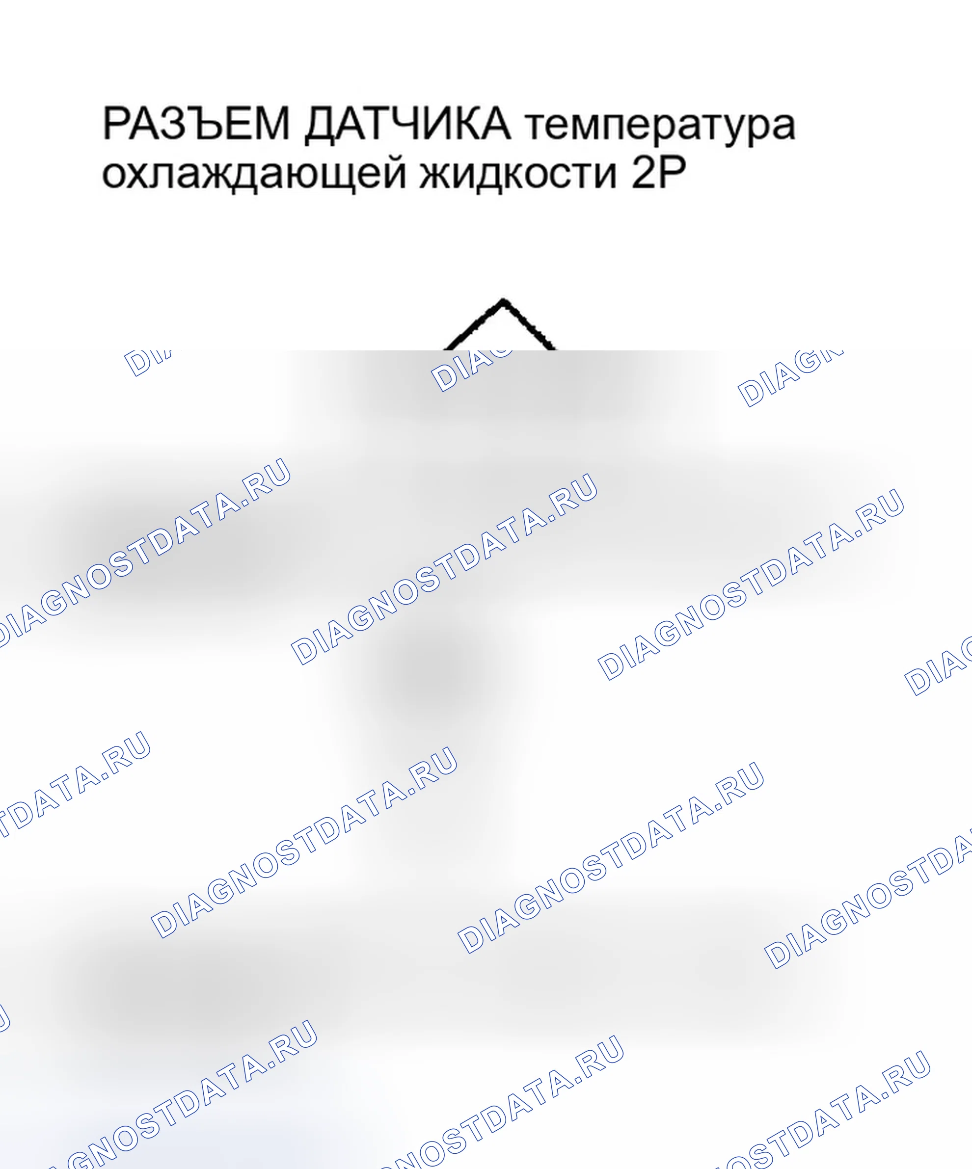 Рис. 96: расшифровка кода ошибки P0117: Низковольтная цепь датчика температура охлаждающей жидкости. Honda CR-V II