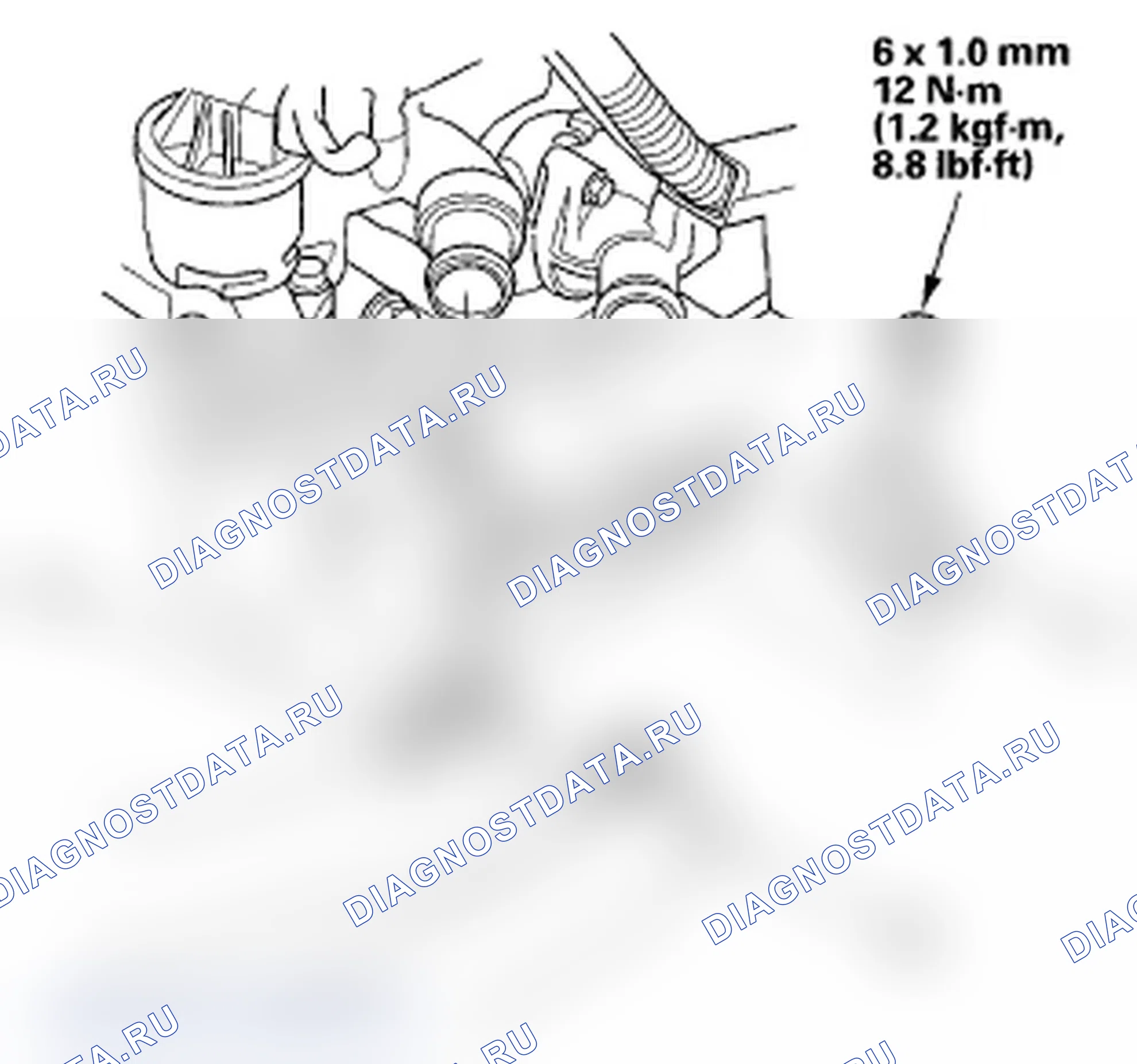 Рис. 118: ПЕРЕДНЯЯ ЧАСТЬ. Acura RL II