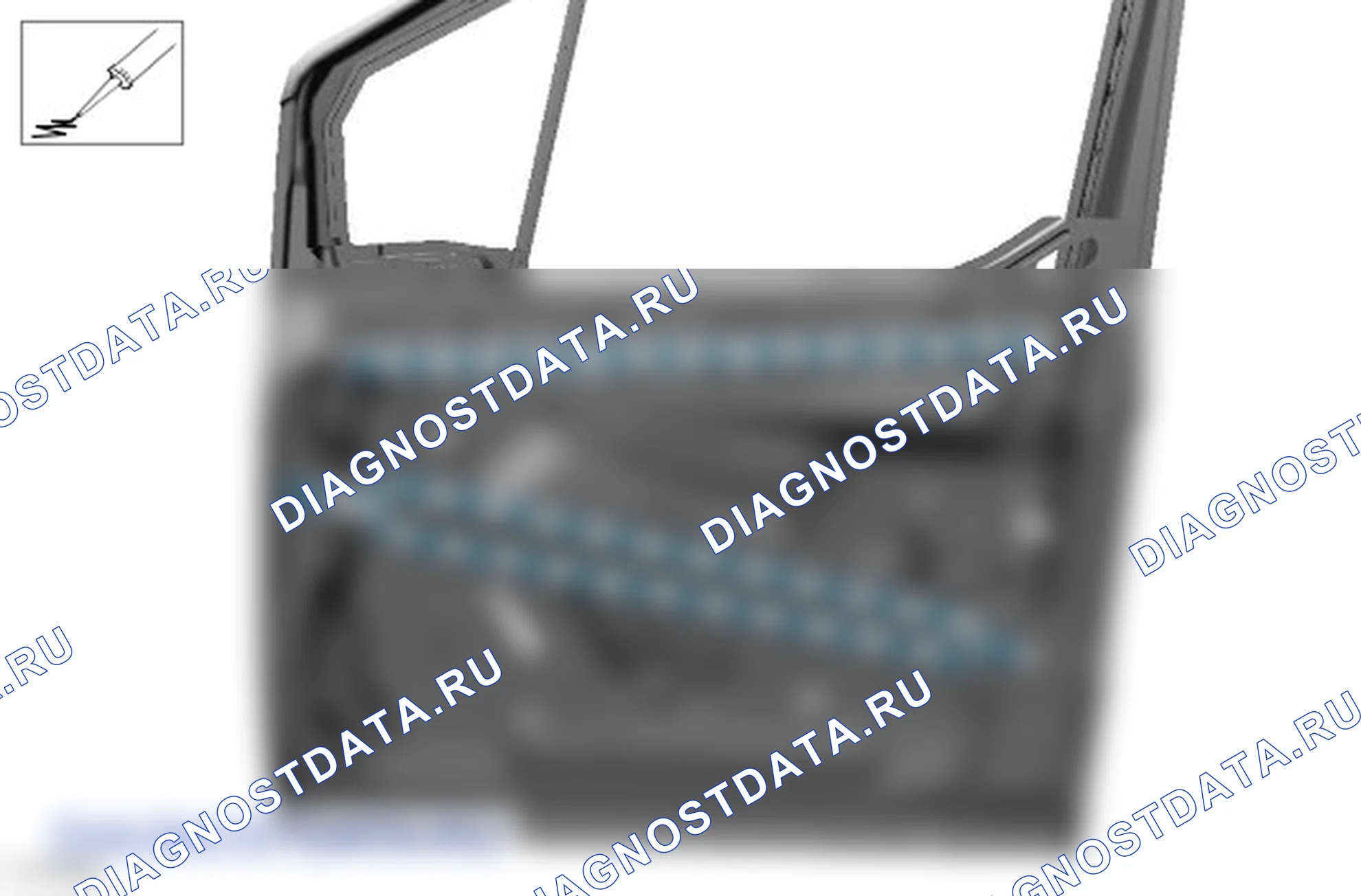 Как снять и установить панель обшивки передней двери. Ford Transit Connect II