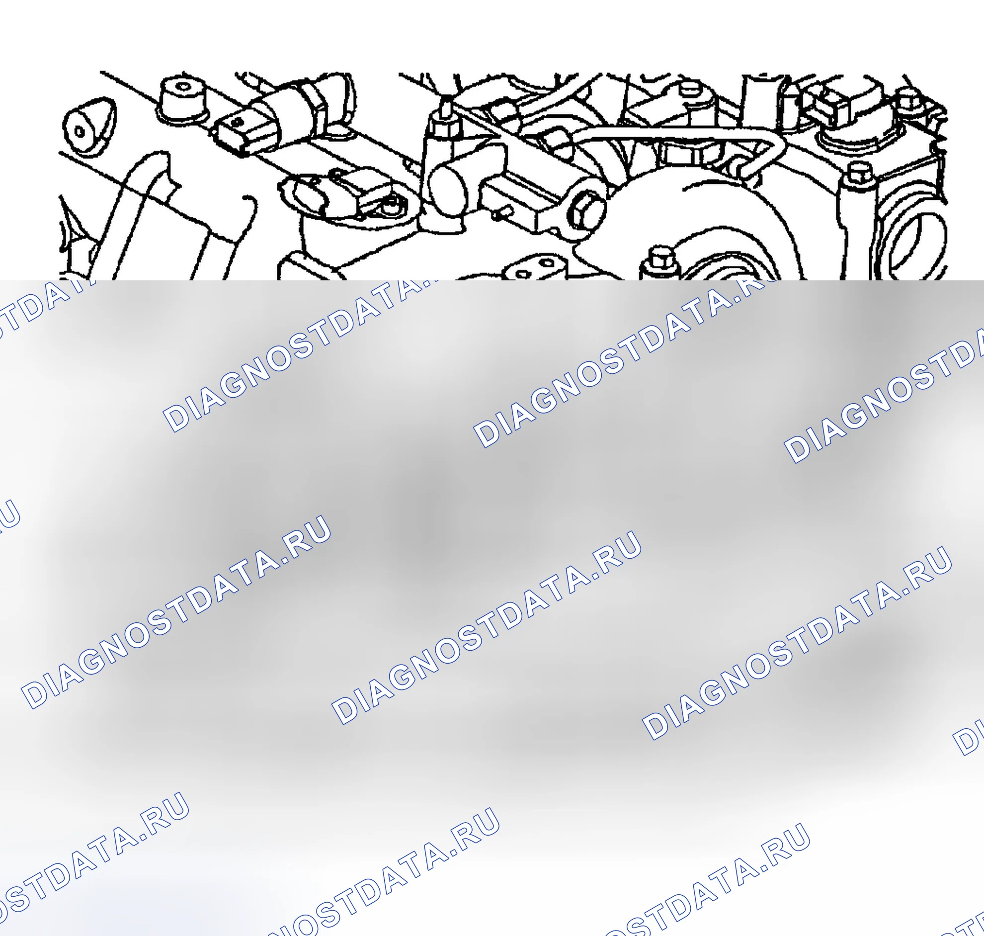 Рис. 8: ДВИГАТЕЛЬ 2,5л. Jeep Liberty I