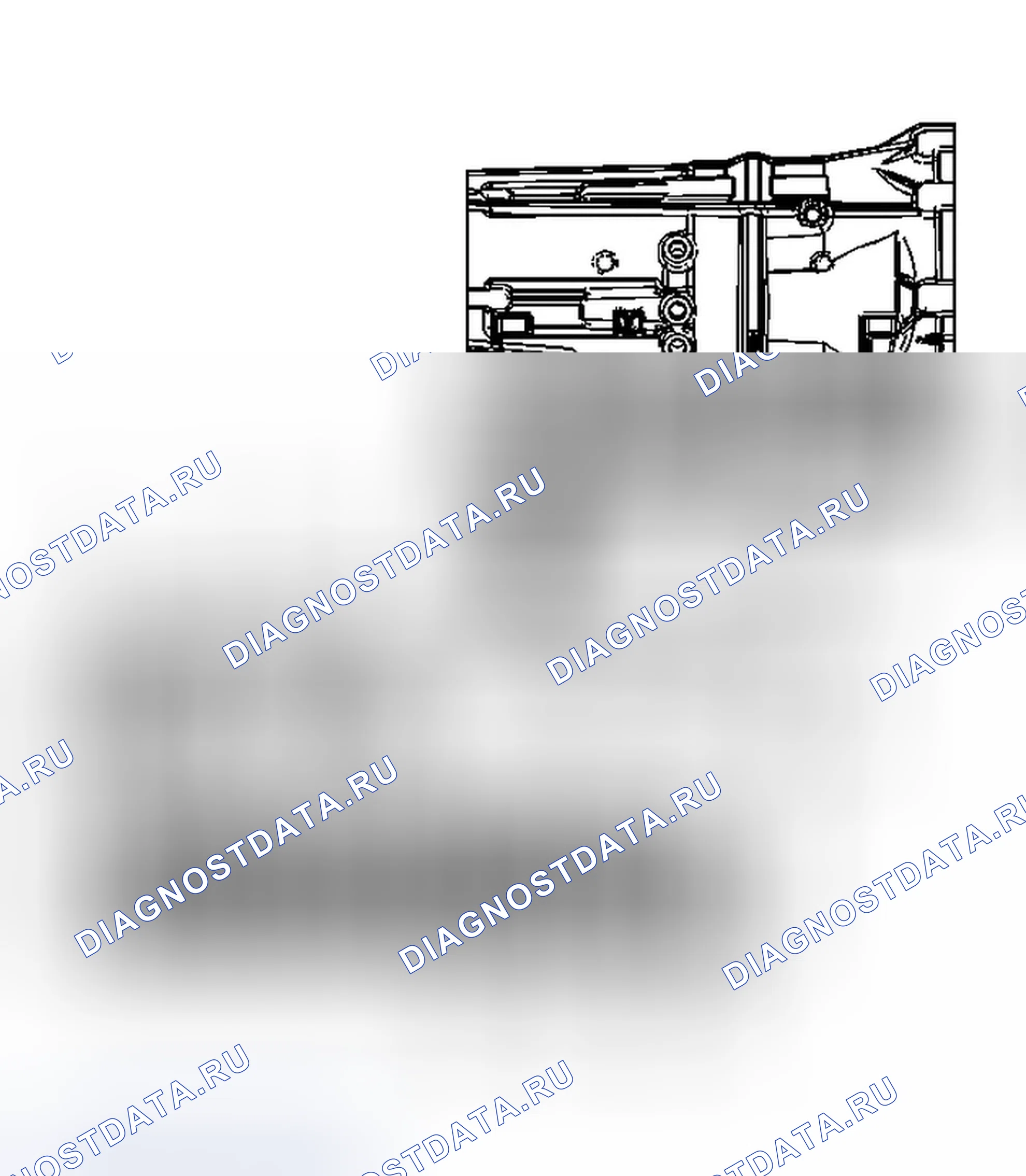 Рис. 106: Информация идентификации передачи. GMC Cab & Chassis Sierra 3500 HD 