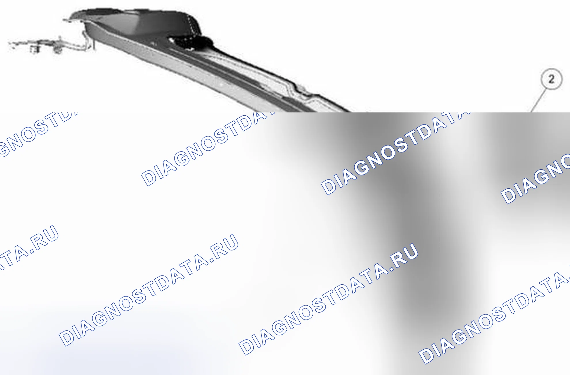 Рис. 83: Задний фонарь в сборе - дверь багажника. Hyundai Kona I