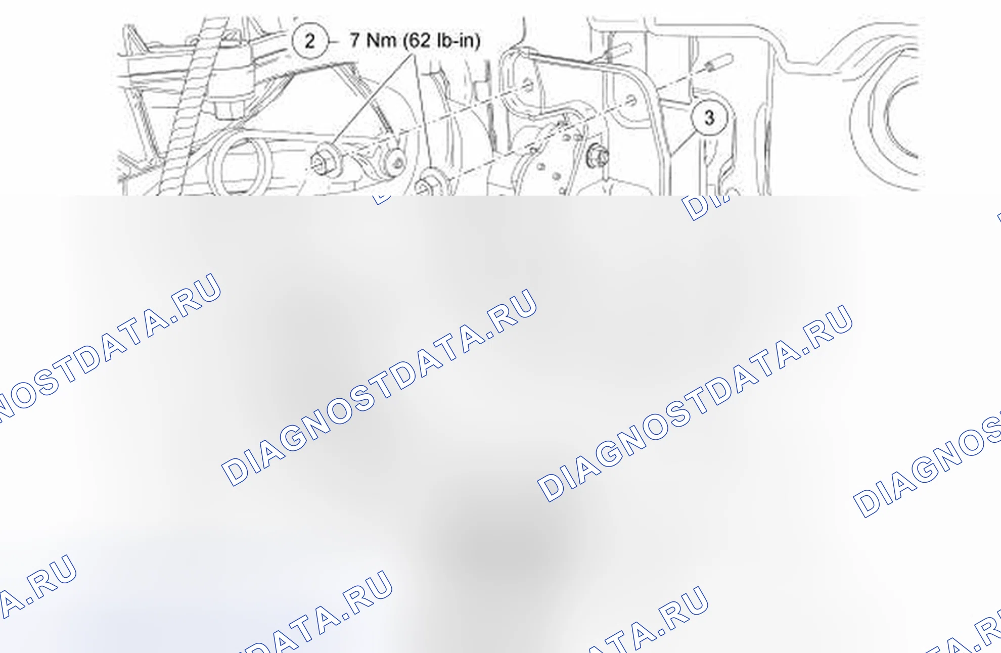 Рис. 1: Педаль акселератора - фиксированная. Hyundai Mufasa I