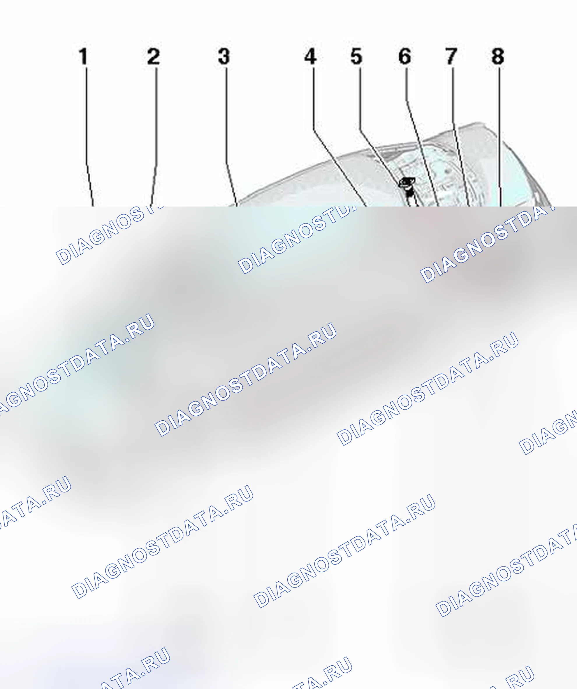 Рис. 89: Место установки. Audi S4 B6