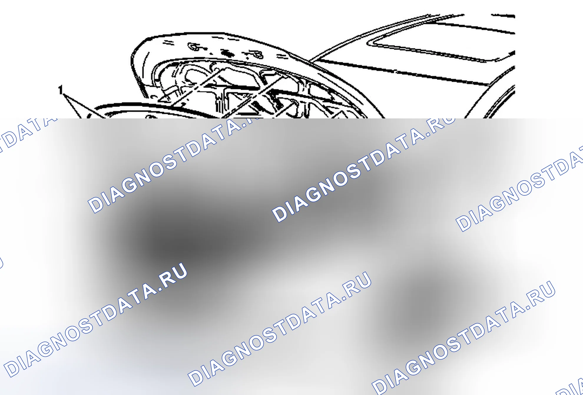 Рис. 98: Замена изолятора капота. Buick LaCrosse II рестайлинг