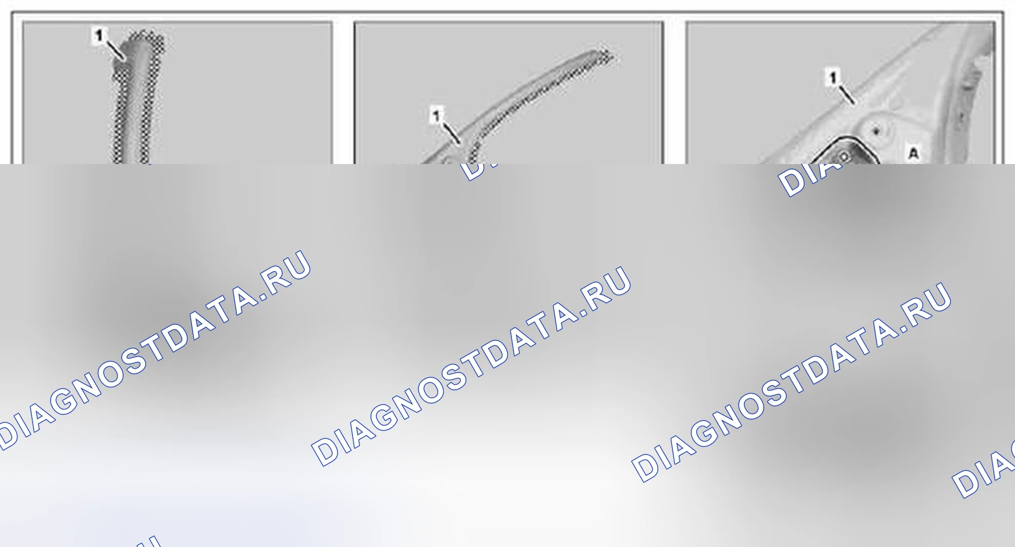 Рис. 605: Подготовка к монтажу верхней арматуры A-образной колонны - AR63.20-P-1113-03MCO. Kia Soul I