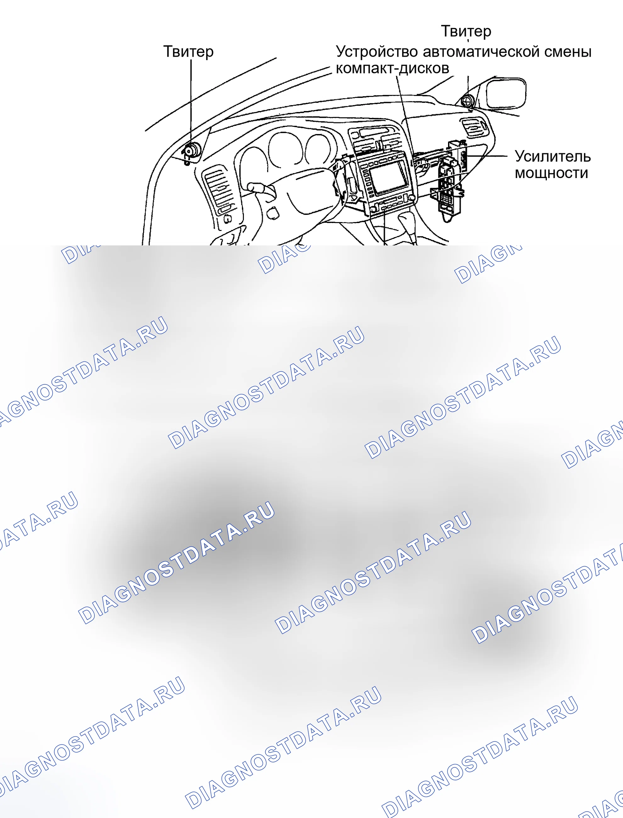 Рис. 33: РАСПОЛОЖЕНИЕ ДЕТАЛЕЙ. Haval H9 I рестайлинг