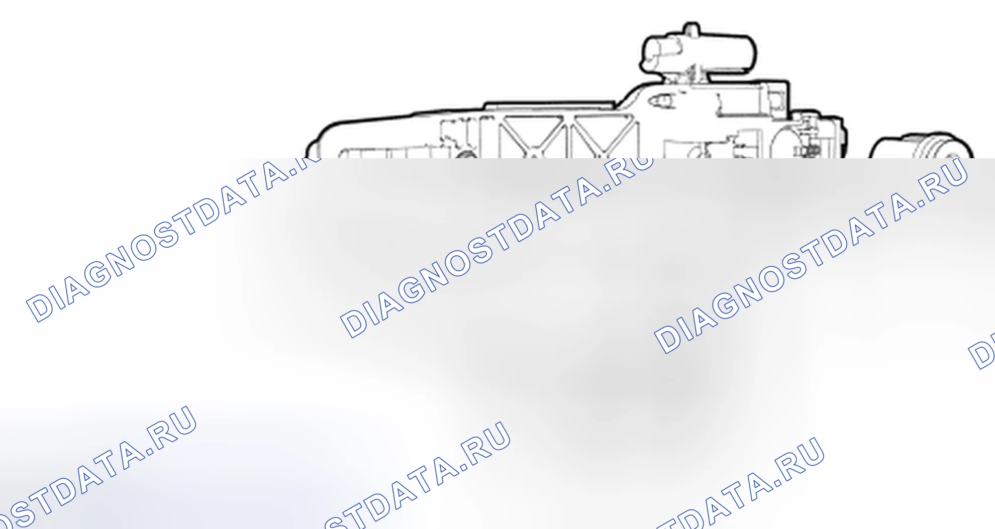 Рис. 44: Цилиндр дверного замка. Hyundai Lafesta I