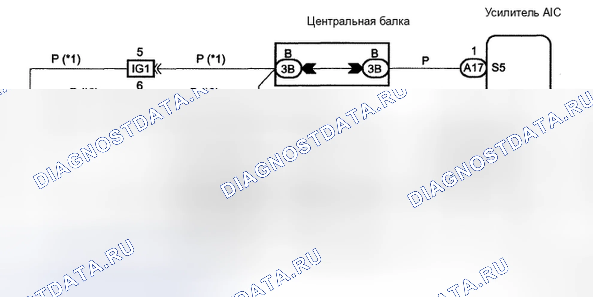 Рис. 16: электросхема. Toyota 4Runner IV рестайлинг