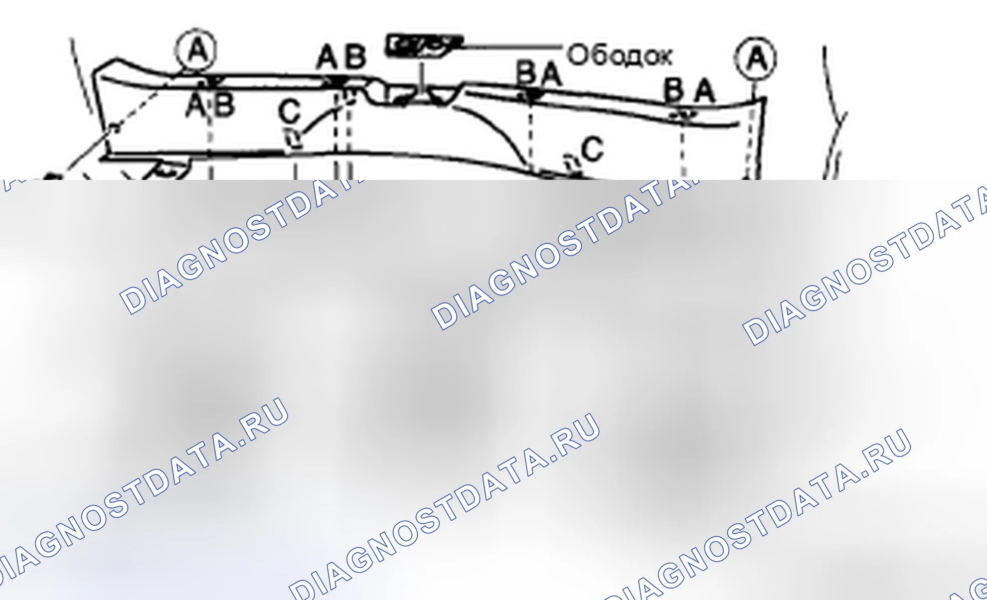 Рис. 51: ДЕМОНТАЖ / МОНТАЖ ОТДЕЛКИ КОНЦА БАГАЖНИКА. Mazda 5 I рестайлинг