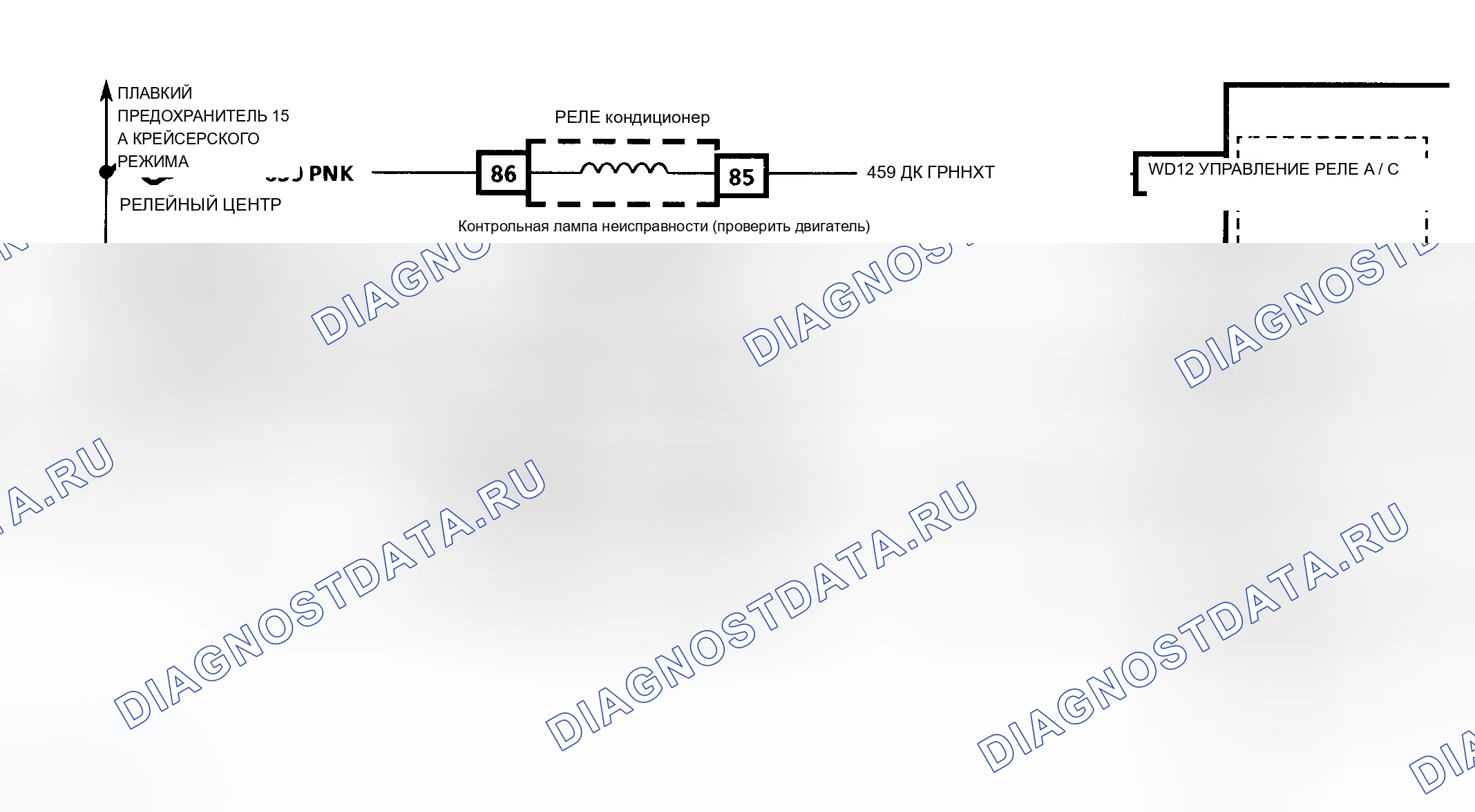 Рис. 66: Схема кода P1670 (3.8L) QDM № 4. Buick LeSabre VII