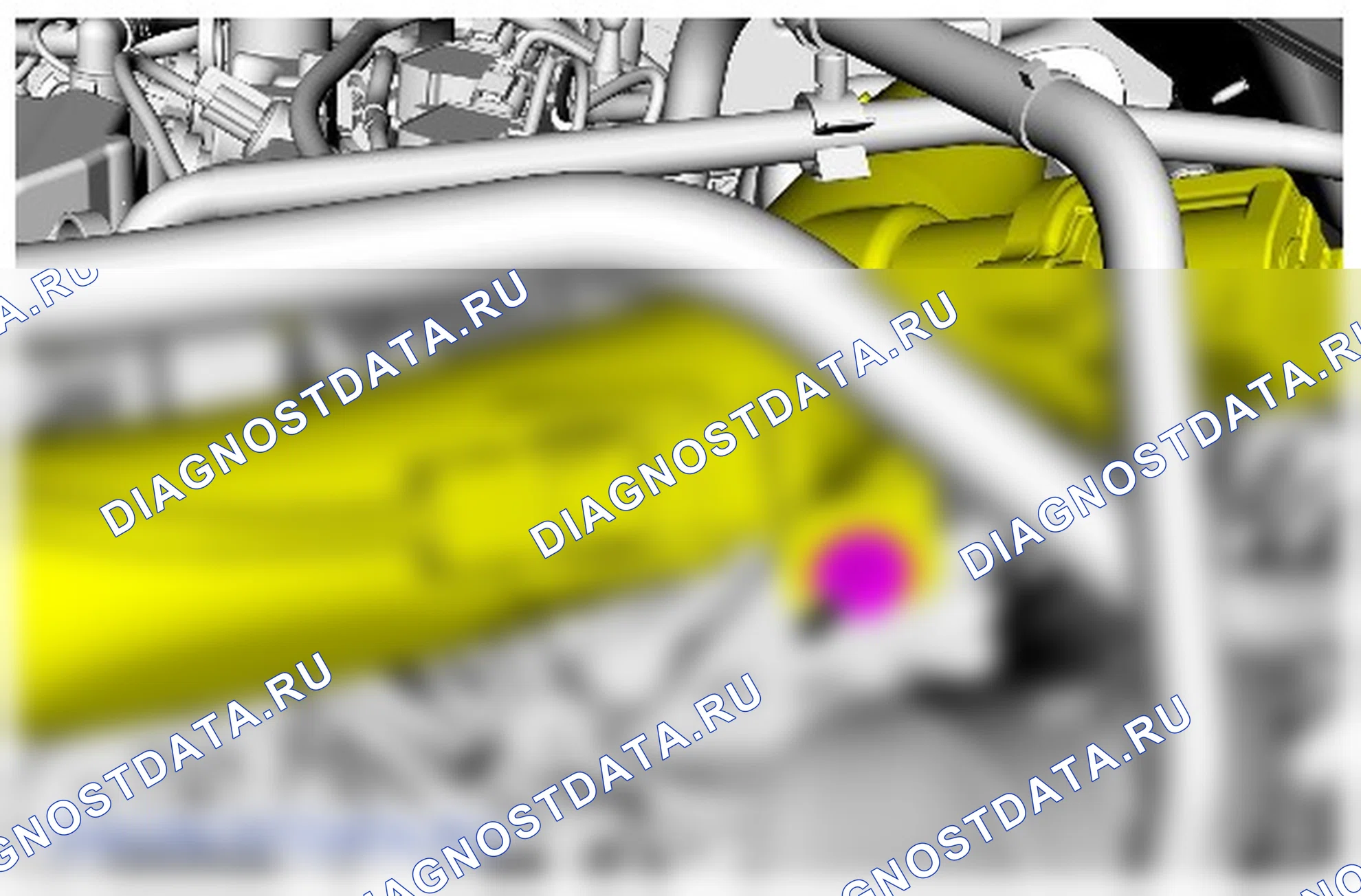 Как снять и установить жгут электропроводки двигателя. Ford Galaxy III