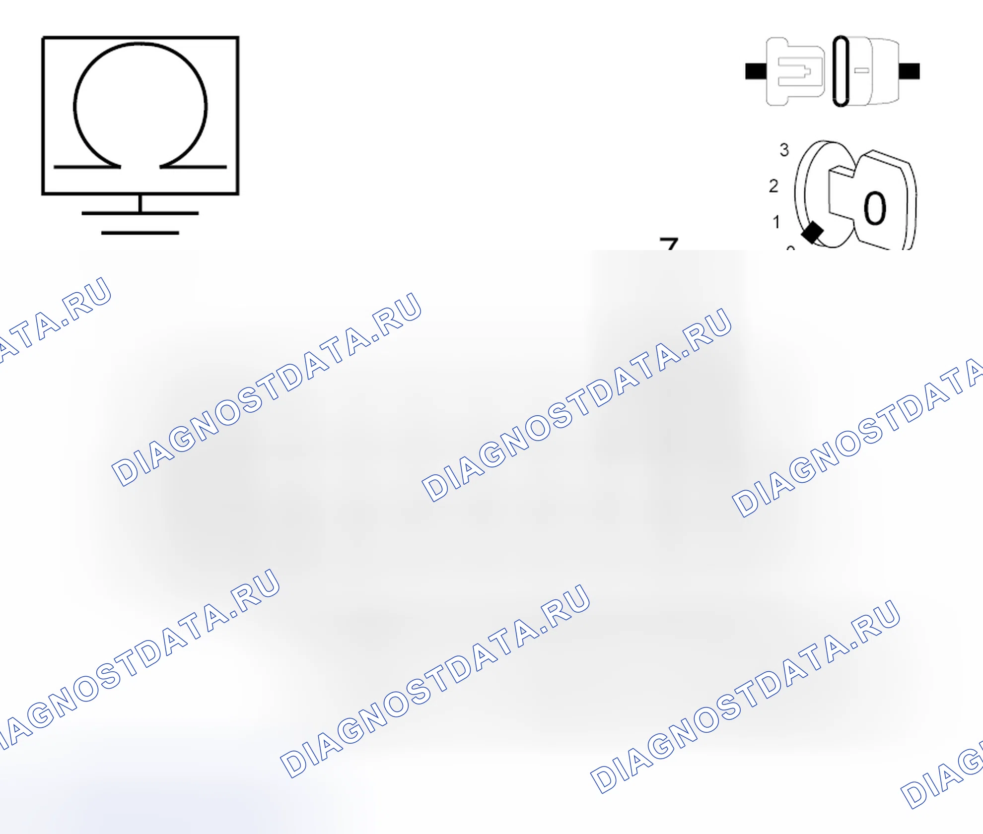 Рис. 16: ДИАГНОСТИЧЕСКИЙ ТЕСТ. Dodge Grand Caravan V