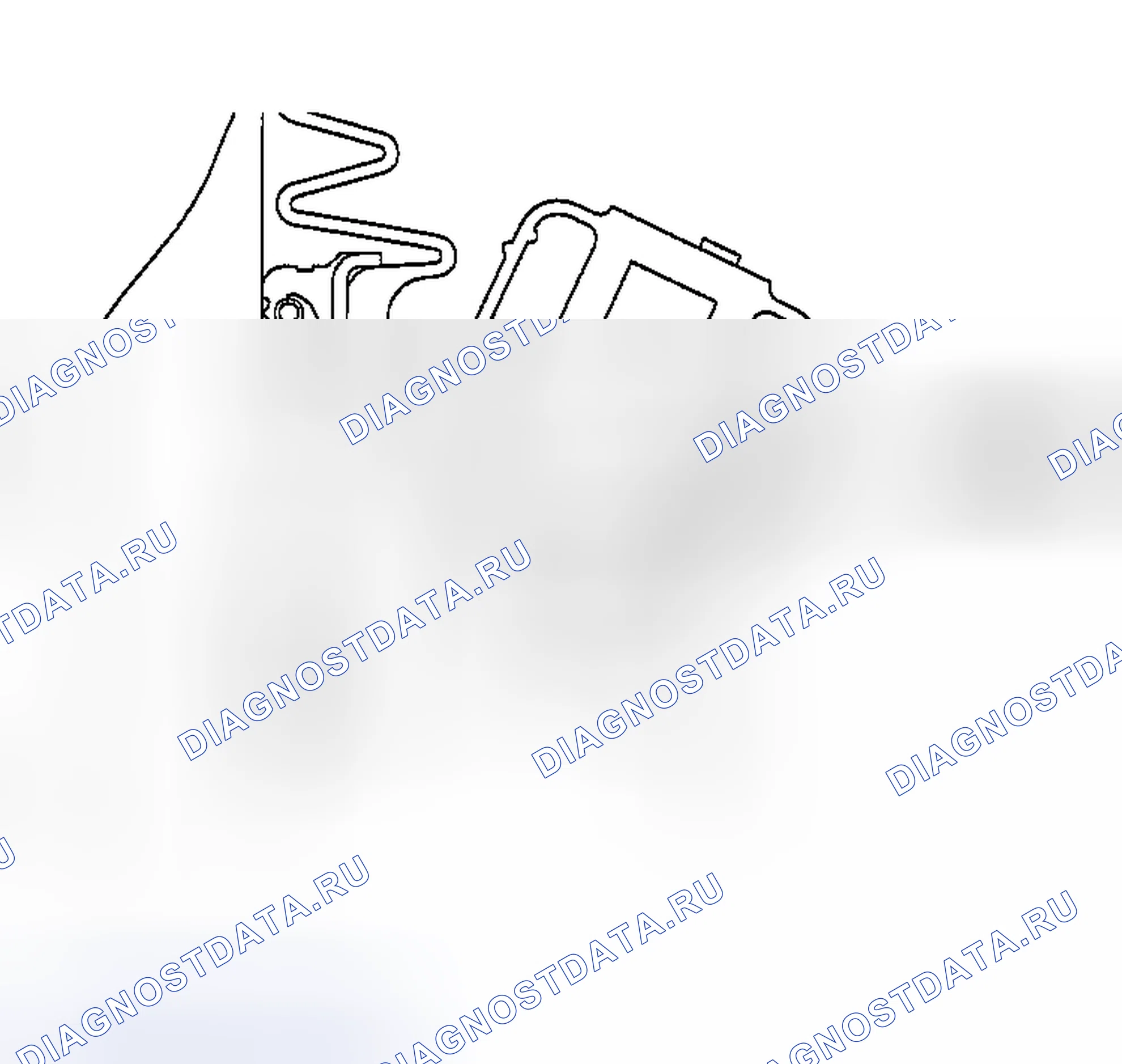 Рис. 310: > > C < < УСТАНОВКА ВОЗДУШНОГО СУФЛЕРА. Mazda MX-5 NA