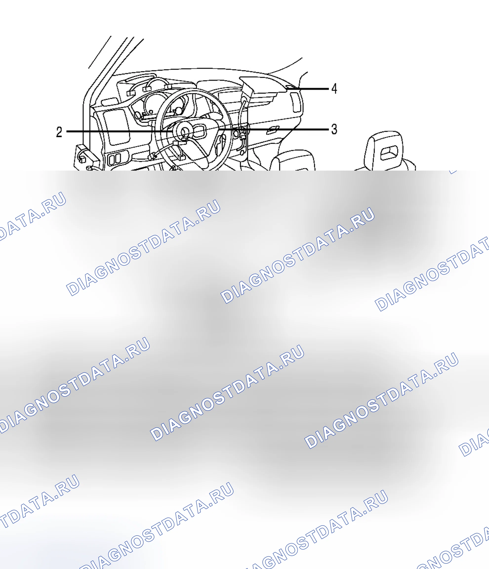 Рис. 27: РАСПОЛОЖЕНИЕ КОМПОНЕНТОВ. Honda Pilot I