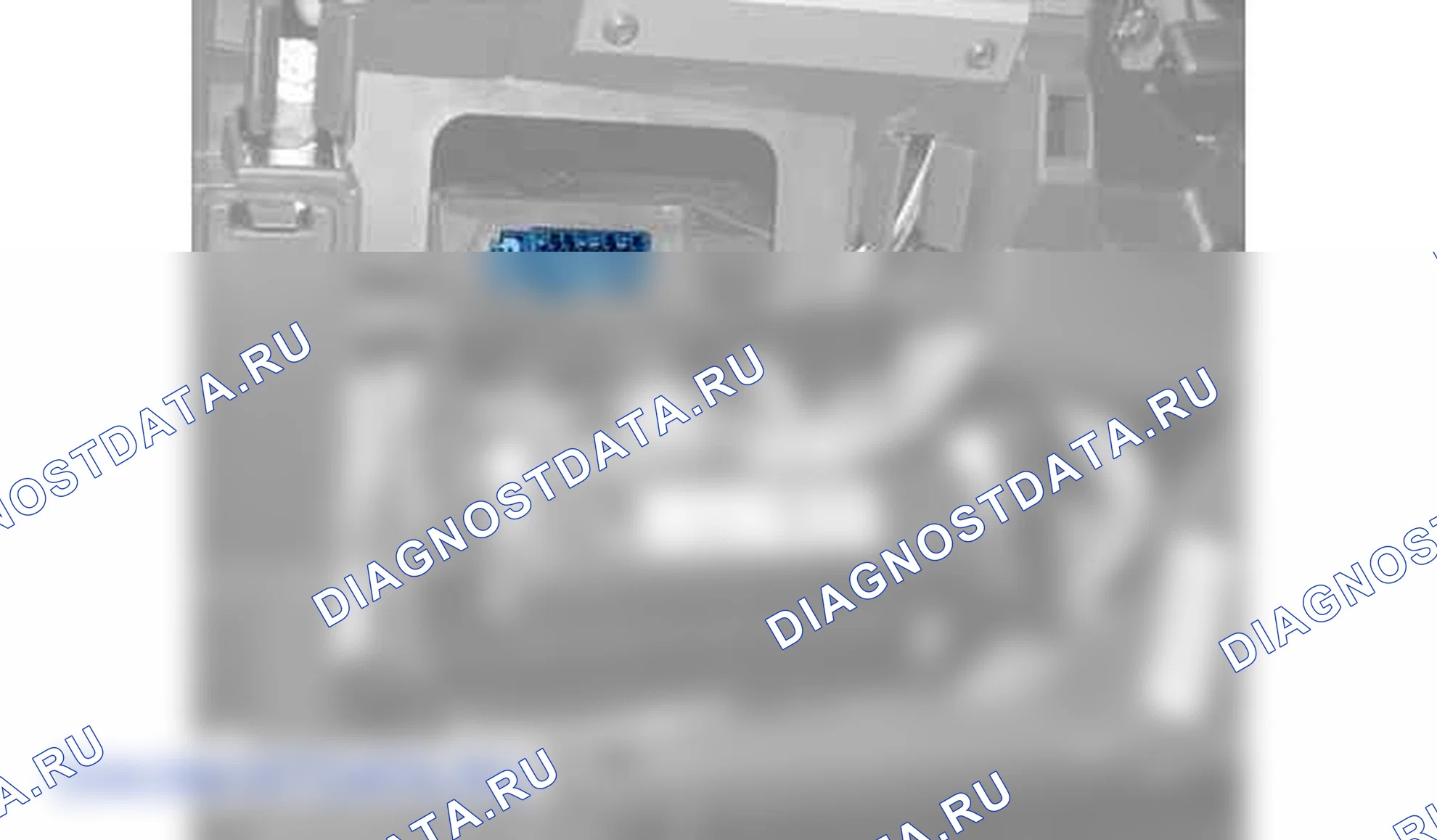 Представление: диагностический разъем - автомобиль CITROËN — d2am00ad. Citroen C5 I