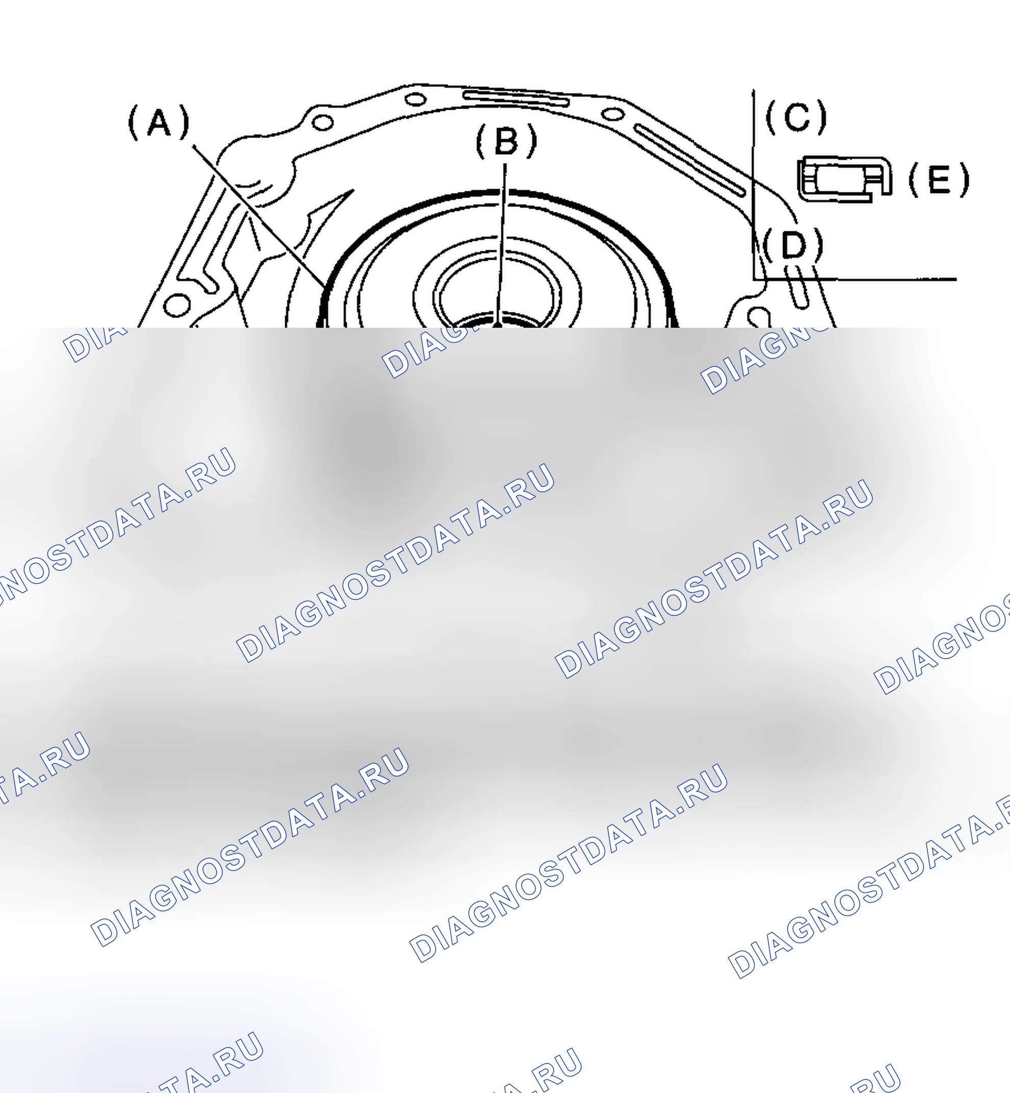 Рис. 340. Subaru Impreza WRX GD/GG рестайлинг