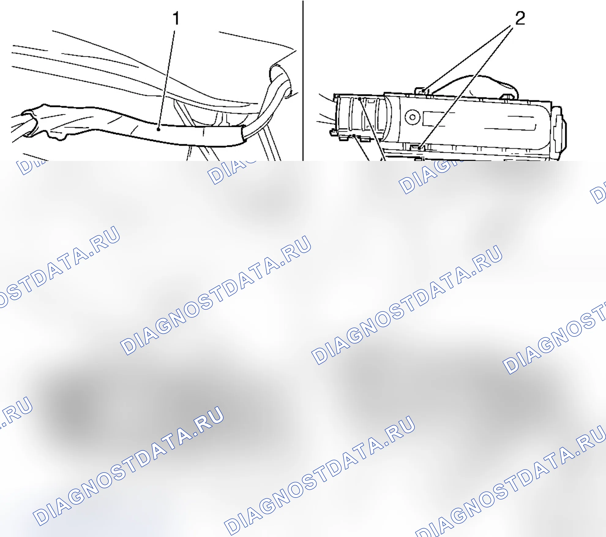 Замена жгута проводов боковой подушки безопасности (OPC). Opel Corsa D