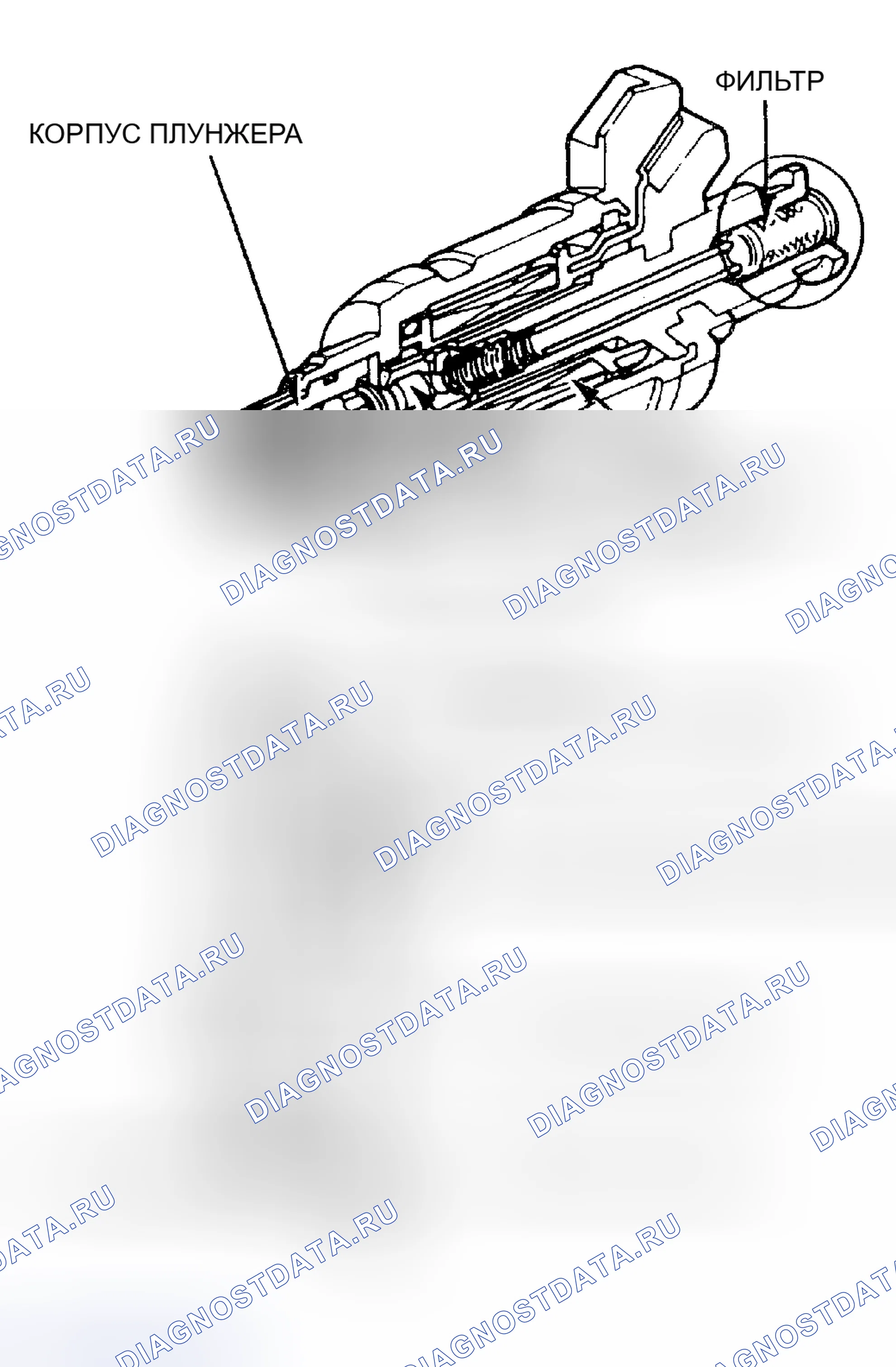 Рис. 39: Топливные форсунки. Acura NSX I