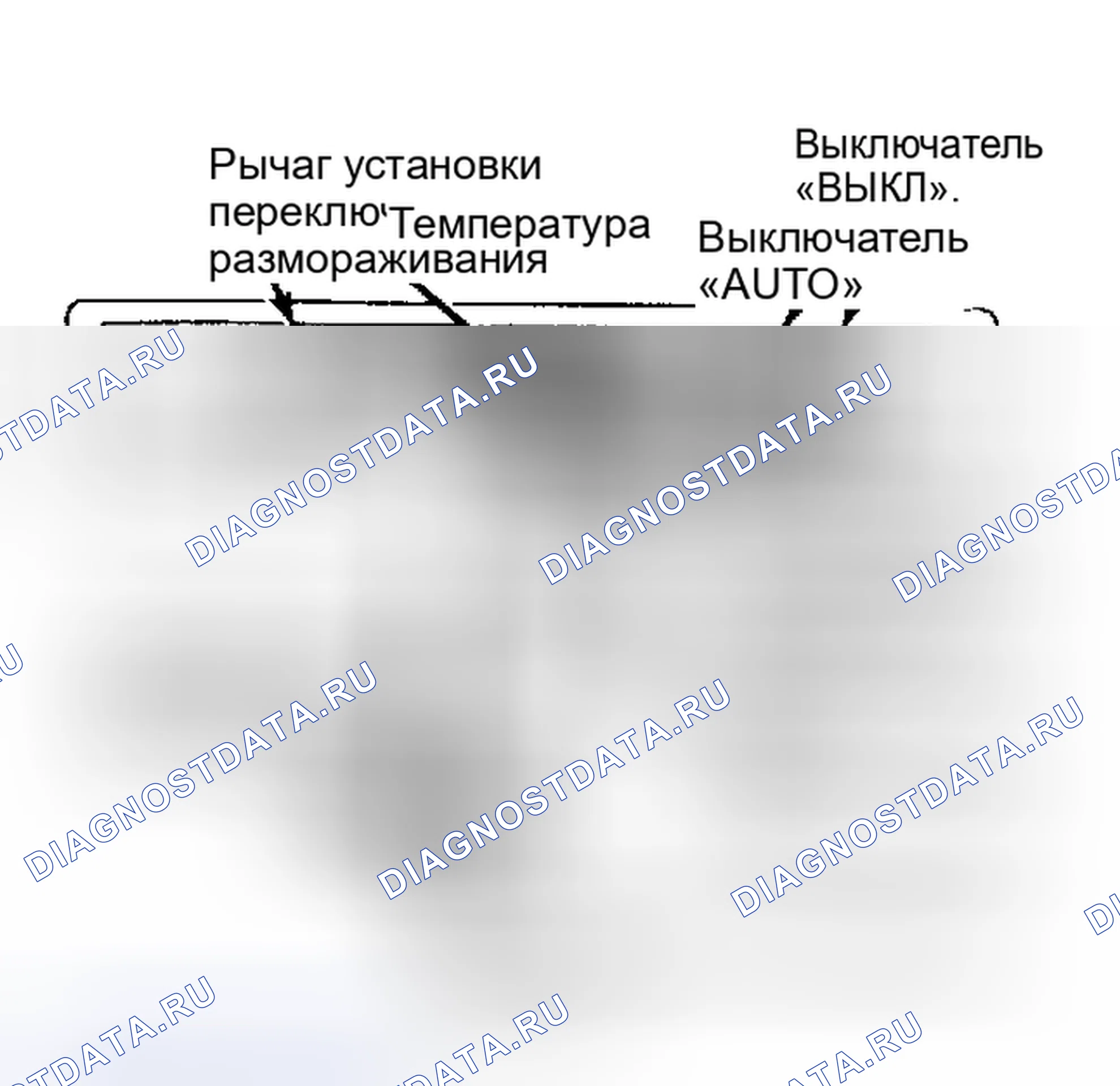 Рис. 24: РЫЧАГ ЗАДАНИЯ ТЕМПЕРАТУРЫ. Nissan Maxima U11