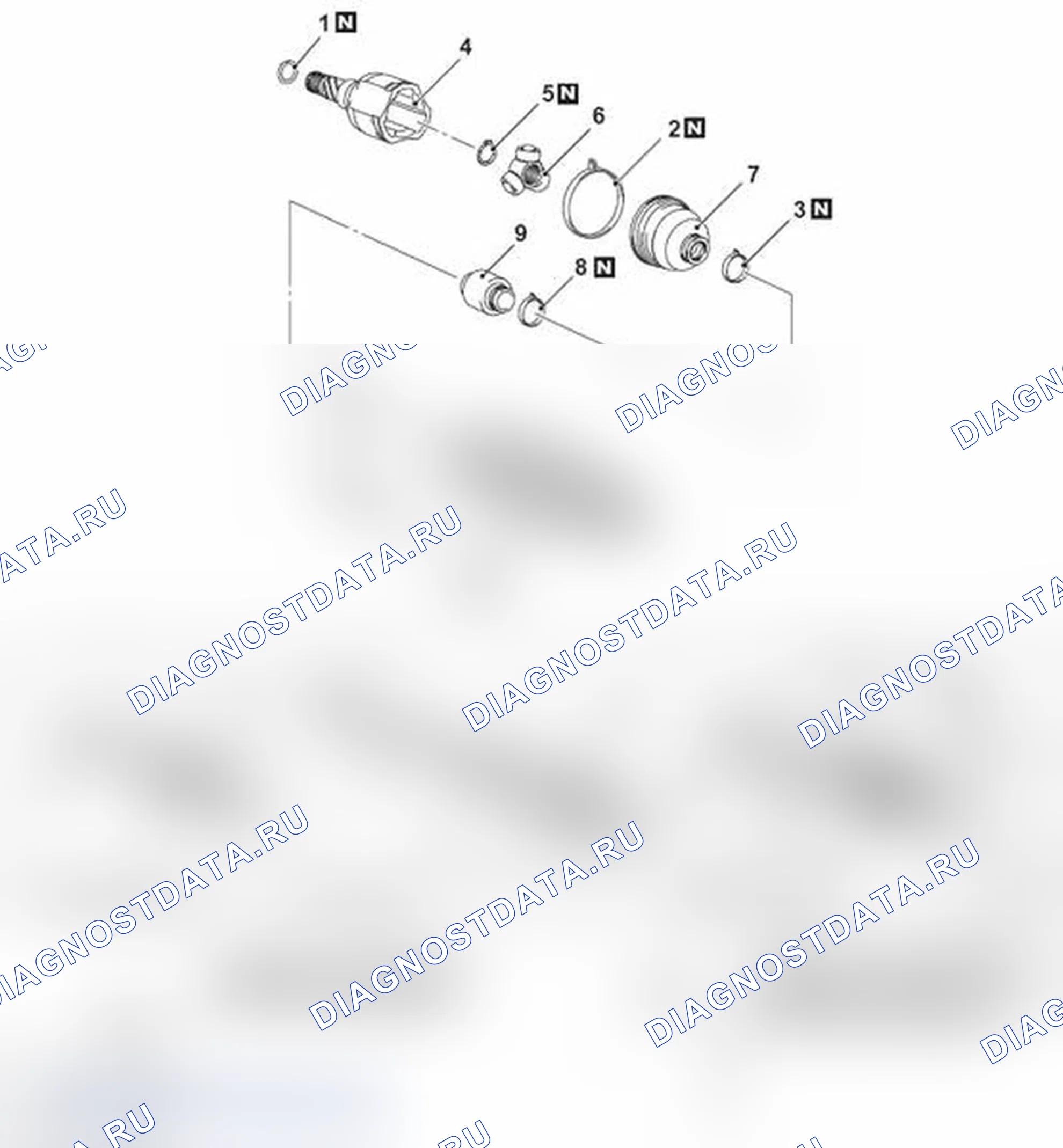 Рис. 203. Mitsubishi Lancer Ralliart X рестайлинг