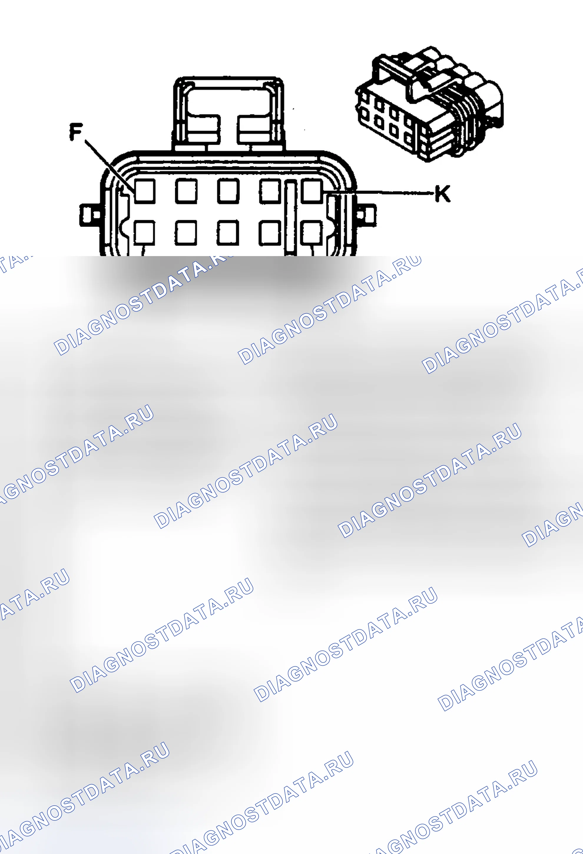 Рис. 11: ИДЕНТИФИКАЦИЯ СОЕДИНИТЕЛЯ. Chevrolet Silverado 2500 