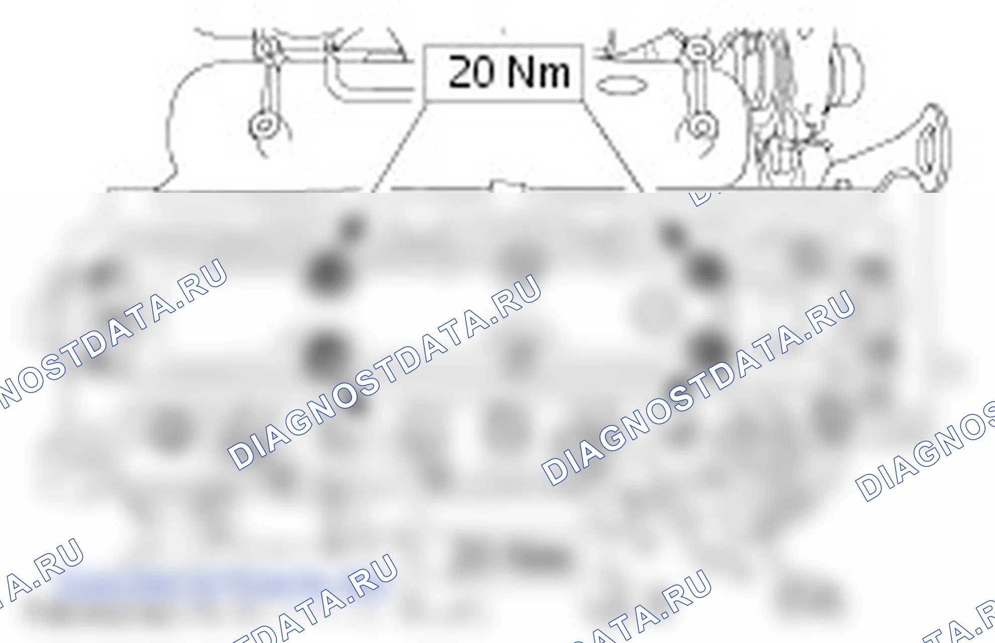 Сборка двигателя. Ford Transit Connect I