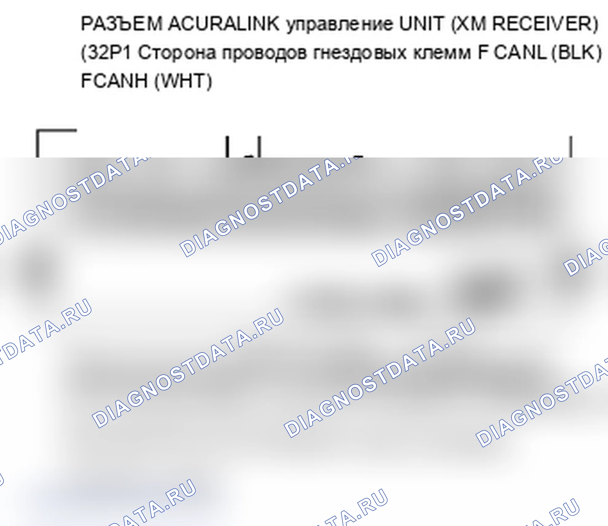 Рис. 565: U0155 расшифровка кода ошибки: потеря связи F-CAN с модулем управления датчиками. Acura TL IV рестайлинг