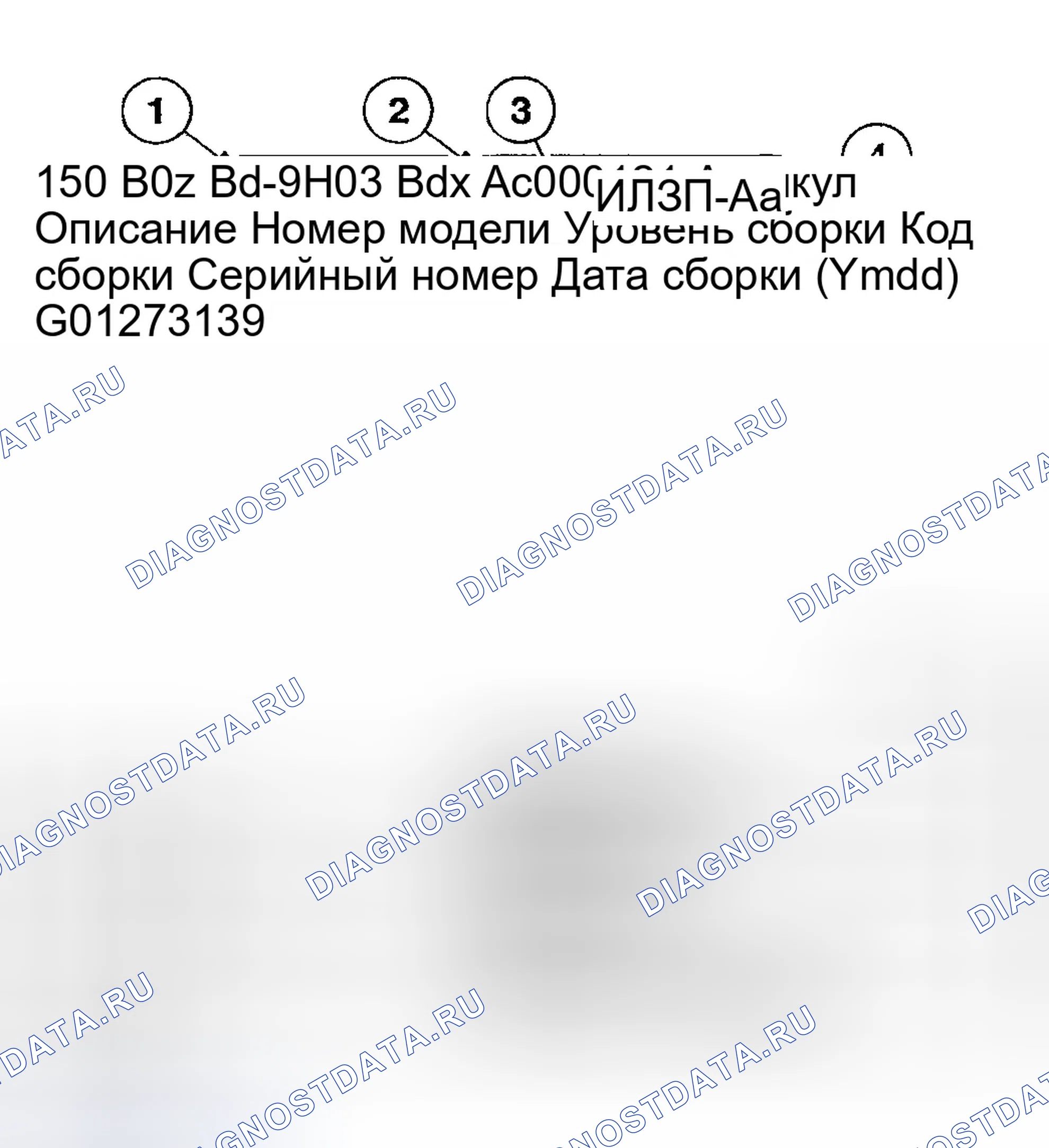 Рис. 79: ИДЕНТИФИКАЦИОННЫЕ МЕТКИ. Ford Explorer III