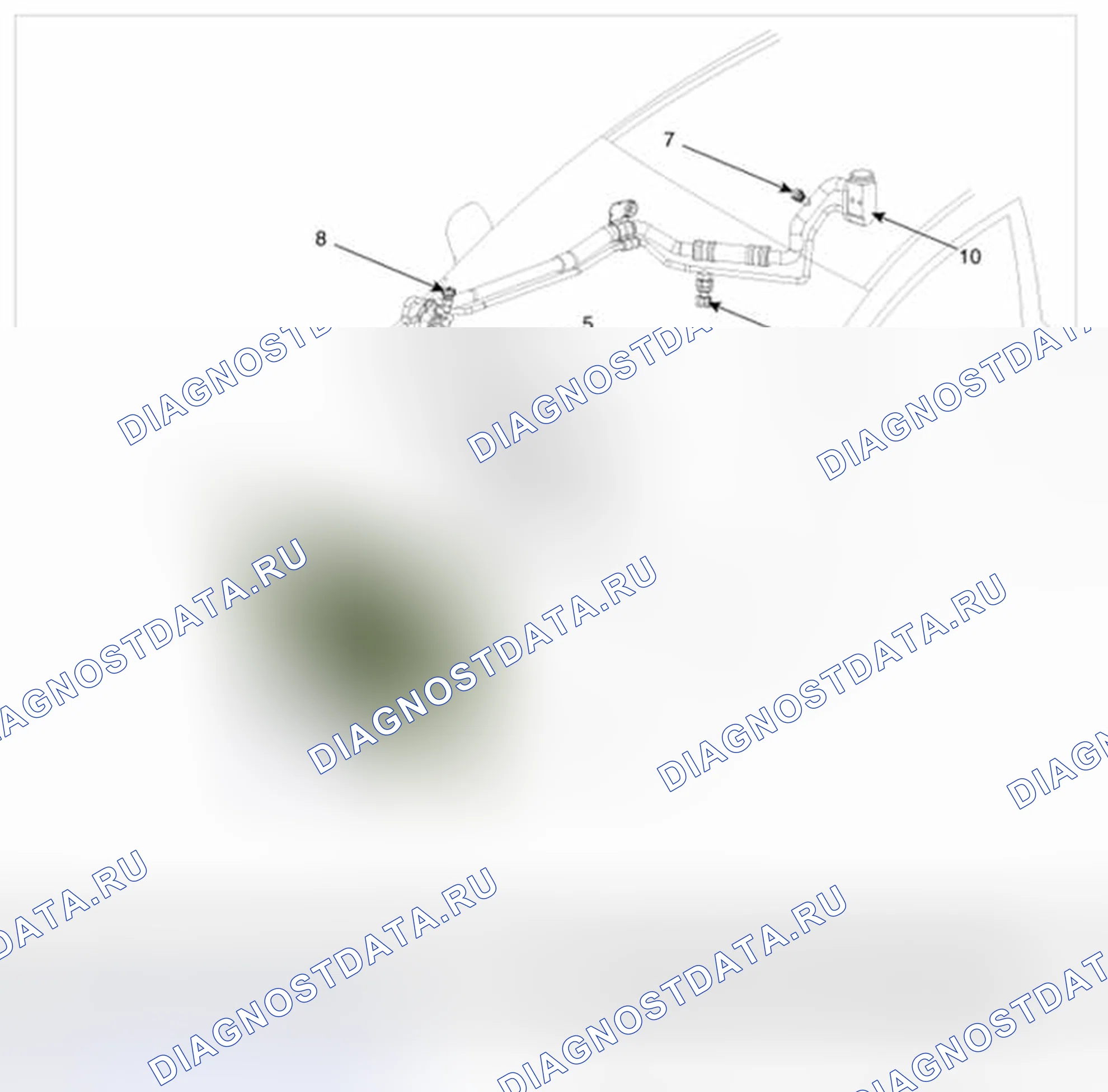 Рис. 21: Машинное отделение. BMW 6 серия F06/F13/F12