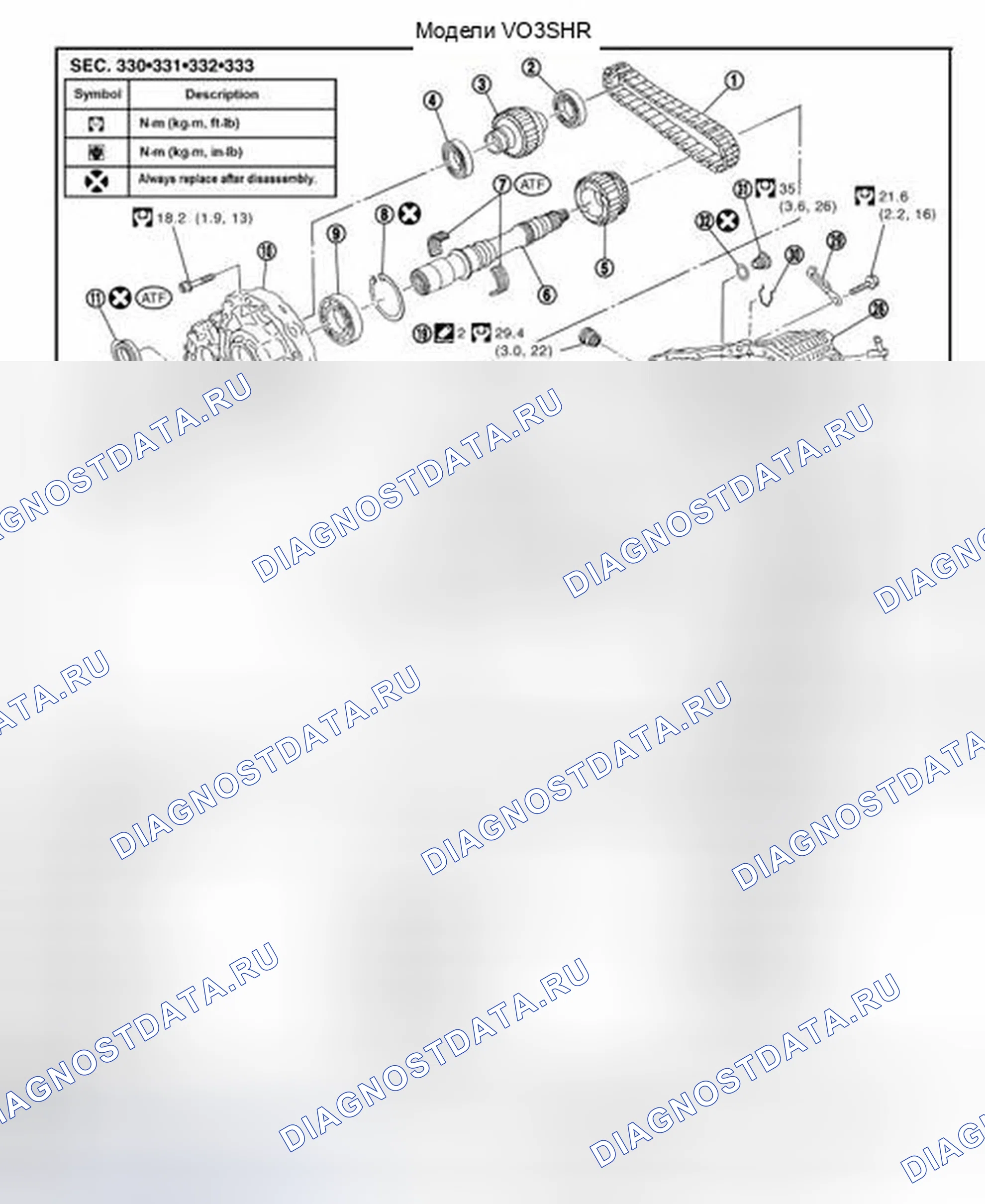 Рис. 32: КОМПОНЕНТЫ. Infiniti M35 III рестайлинг