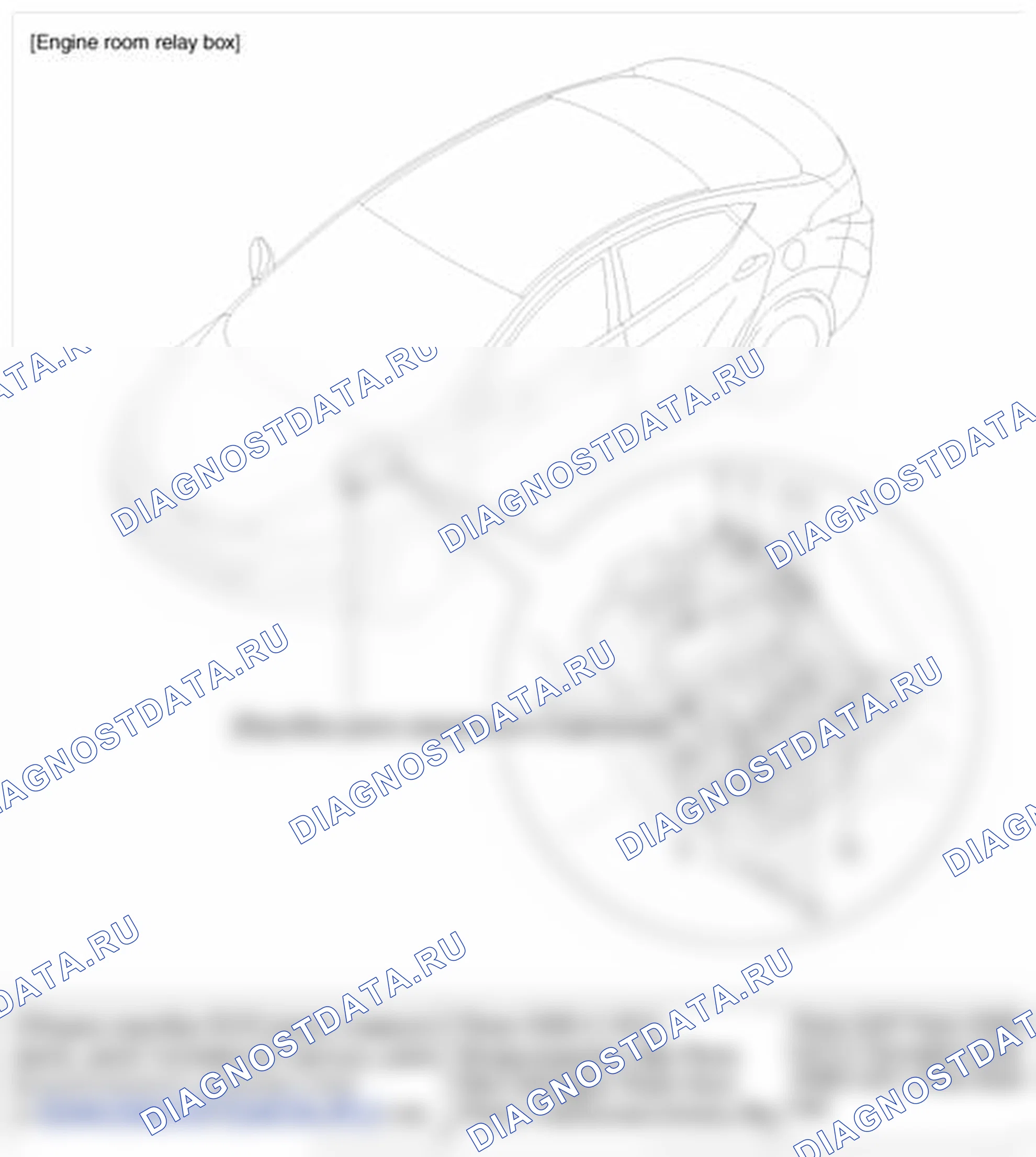 Рис. 1: Расположение компонентов. Hyundai Elantra V