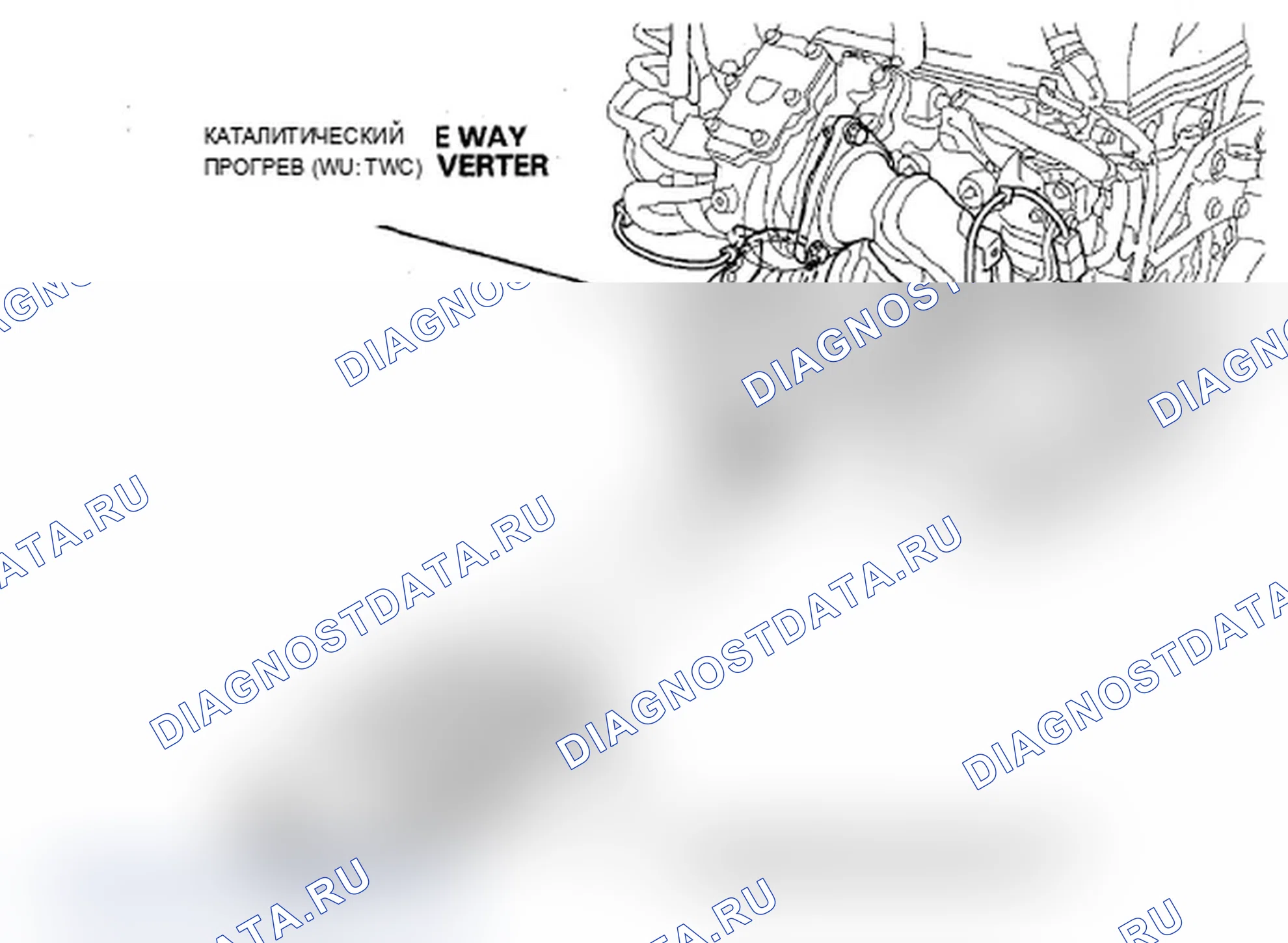 Рис. 2: ВИД ДВИГАТЕЛЯ СЗАДИ. Acura RDX I рестайлинг
