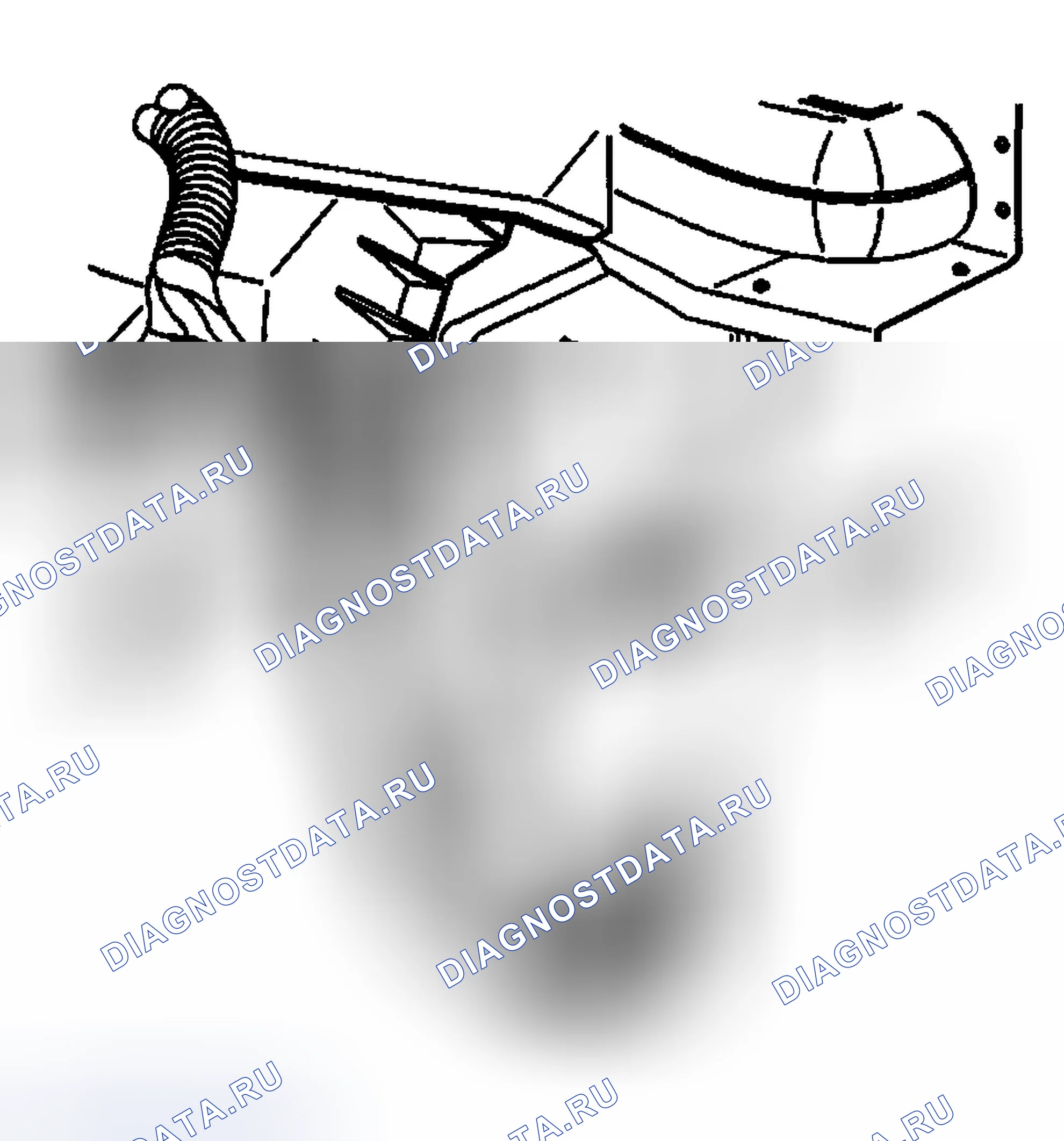 Рис. 33: Порядок демонтажа. Buick Century VI