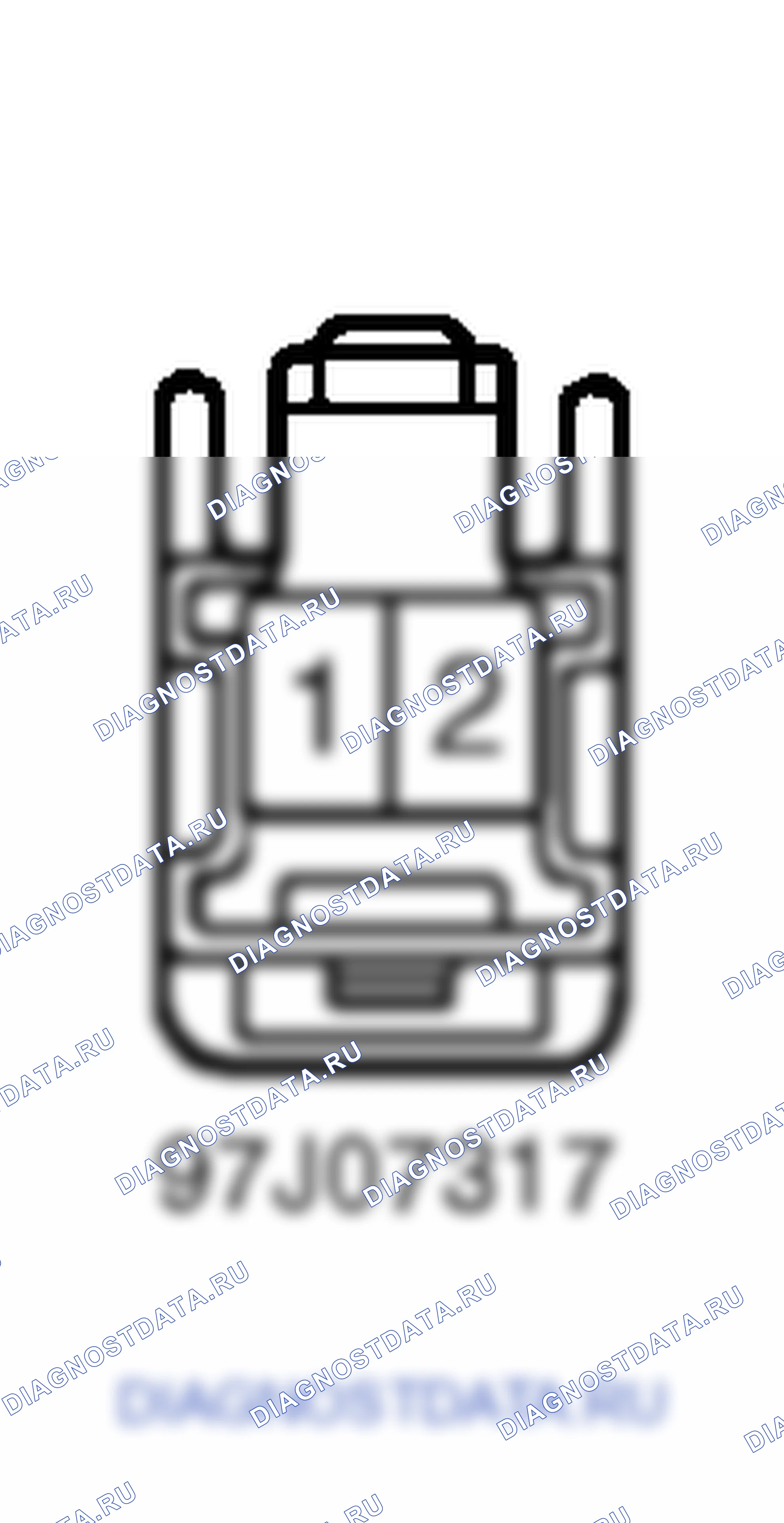 Рис. 11: СИГНАЛИЗАТОР РЕМНЯ БЕЗОПАСНОСТИ. Lexus ES XV20
