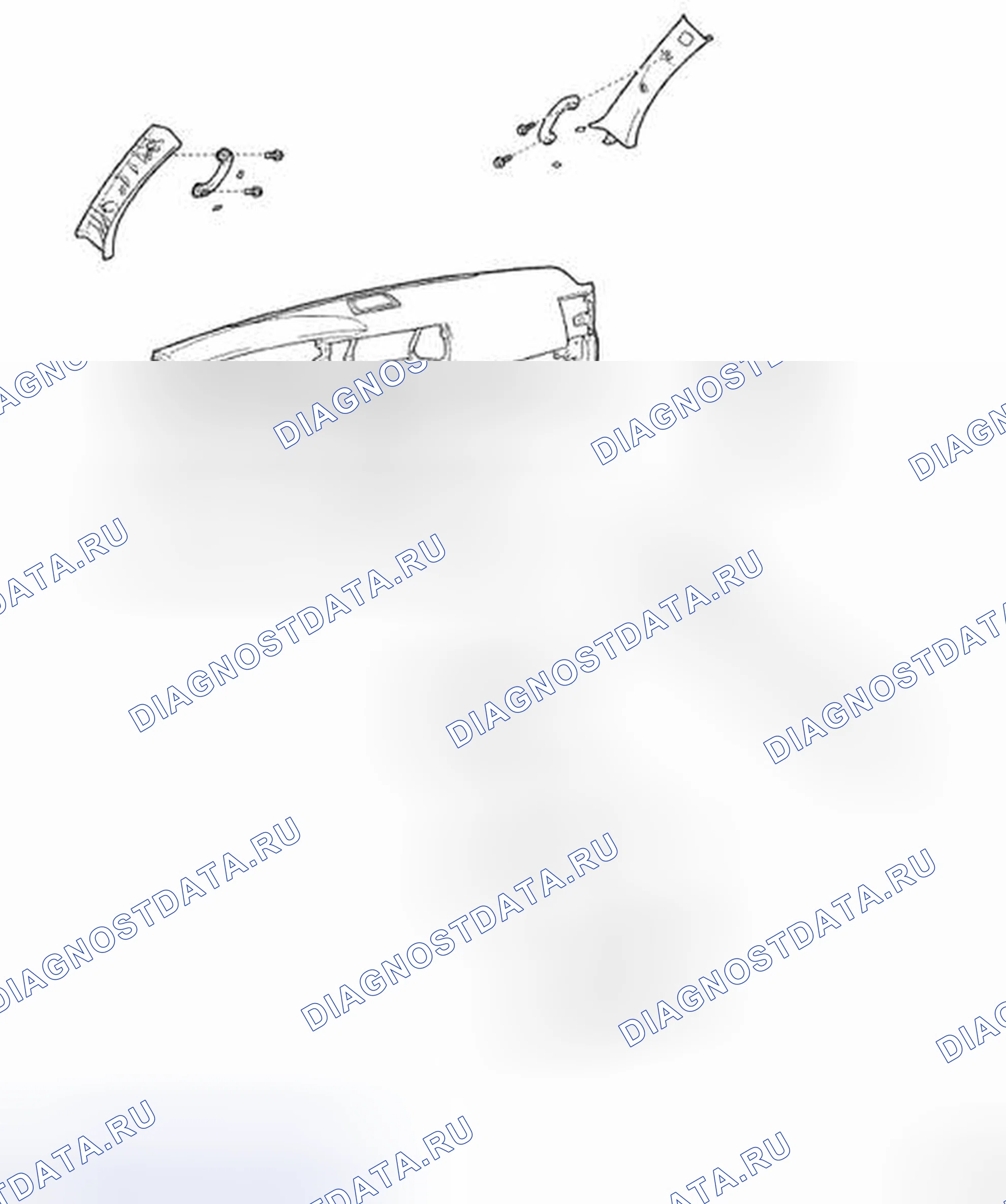 Рис. 94: КОМПОНЕНТЫ. Toyota 4Runner IV рестайлинг