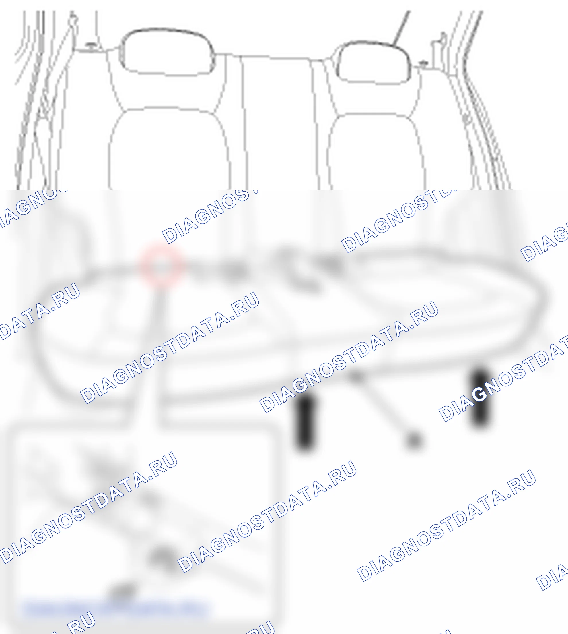 Замена заднего сиденья в сборе. Hyundai GRAND i10/Xcent BA