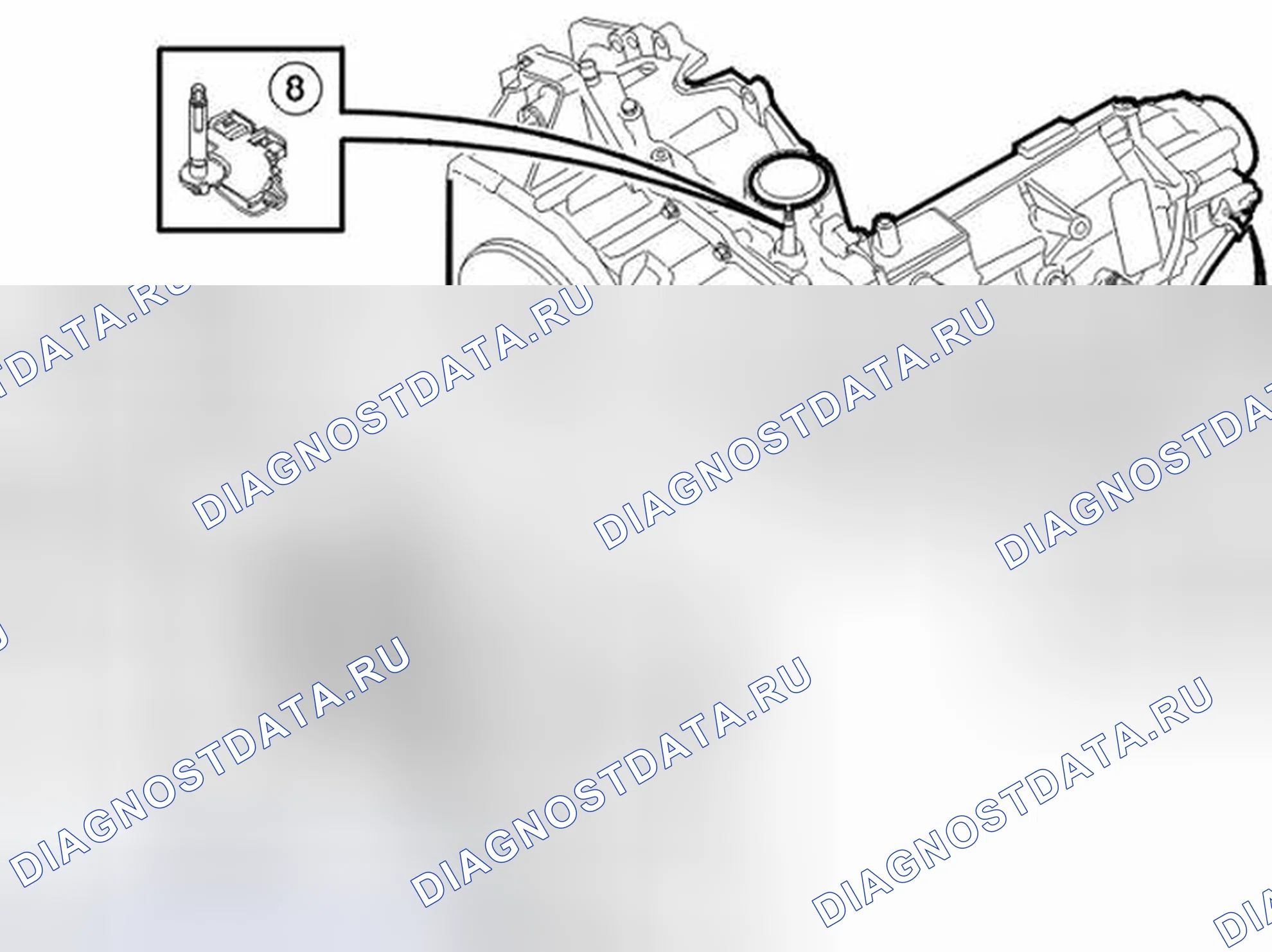 Рис. 688: Компоненты. Volvo S80 I