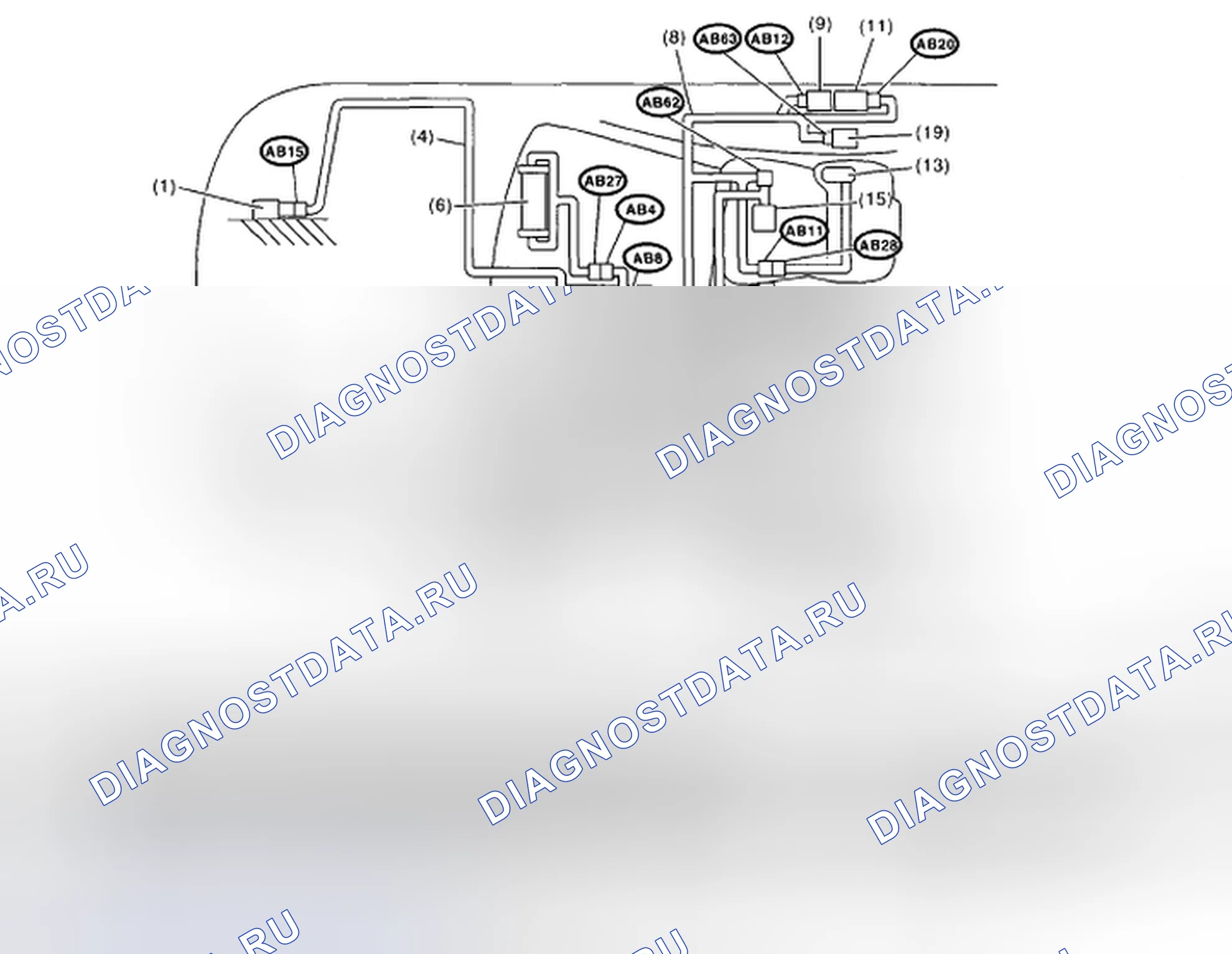 Рис. 161: РАСПОЛОЖЕНИЕ. Subaru Impreza WRX GD/GG рестайлинг 2