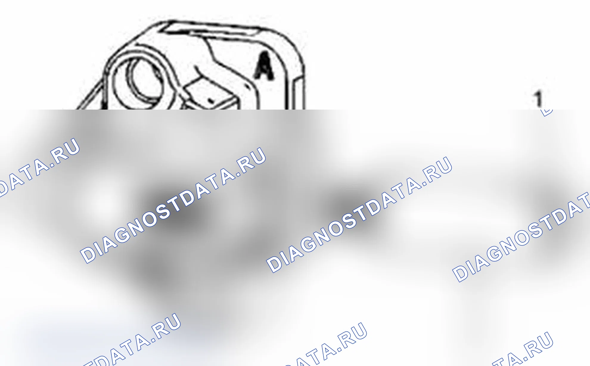 Рис. 479: Регулятор натяжения цепи ГРМ № 1. Suzuki Grand Vitara II рестайлинг