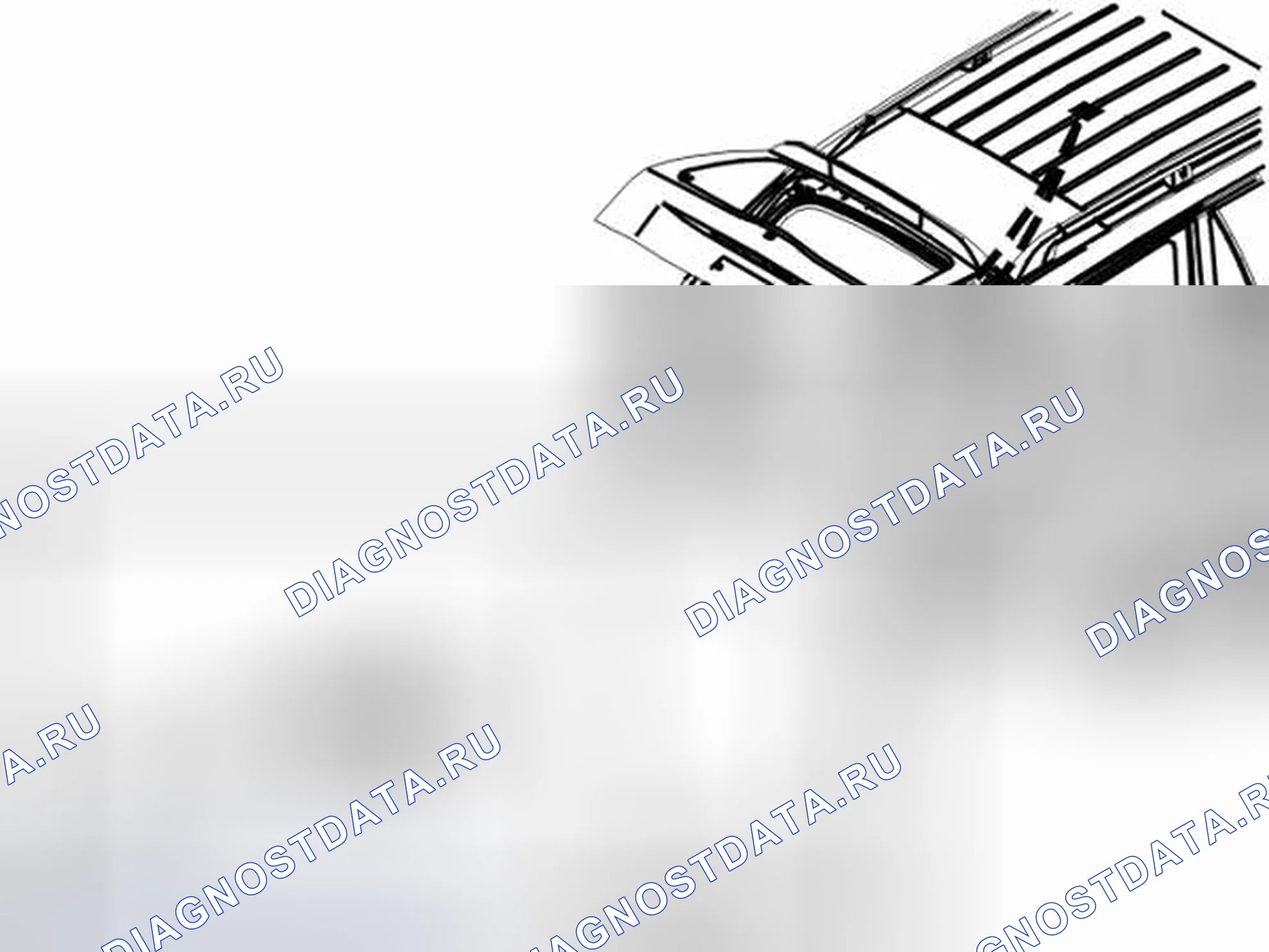 Рис. 39: Удаление верхней части. Volvo S80 I