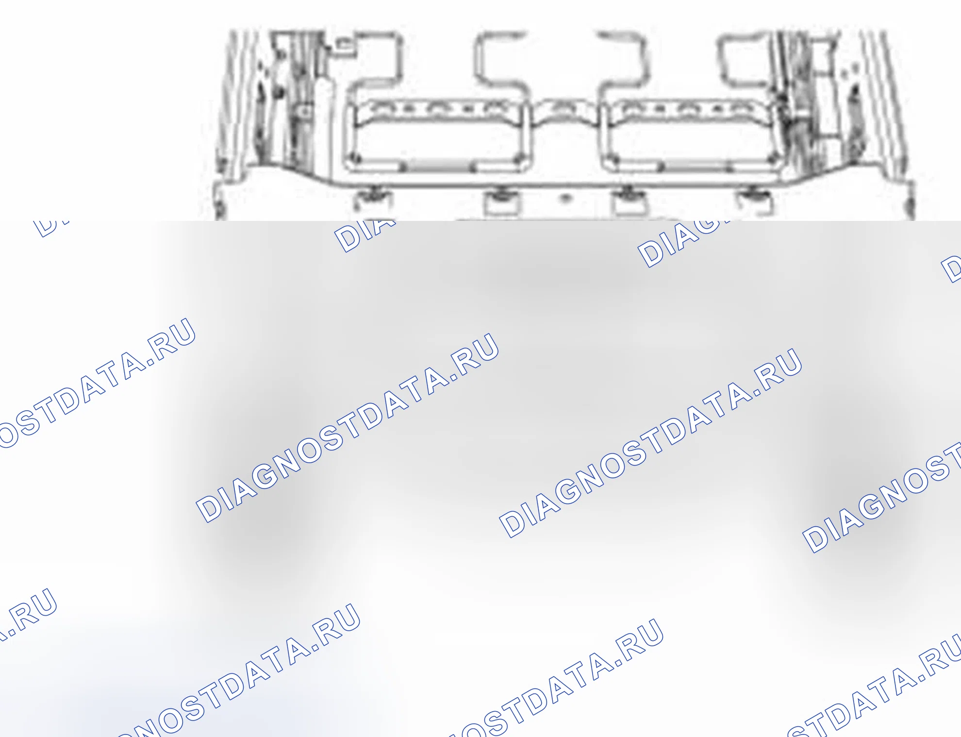Рис. 55: Пассажирское сиденье с ОКС. Ford Fiesta Mk6
