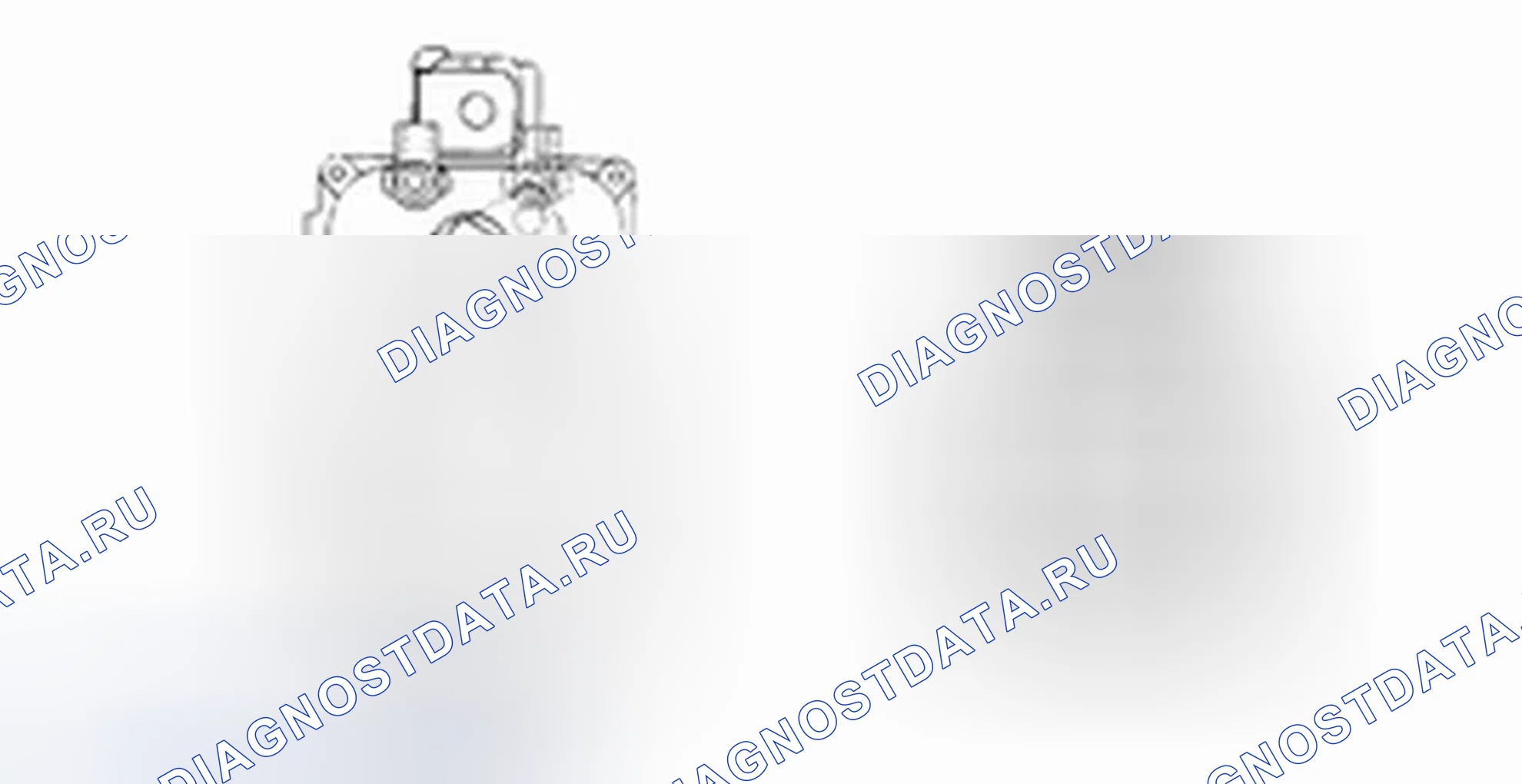 Проверка приводов замка двери питания. Hyundai H-1 A1