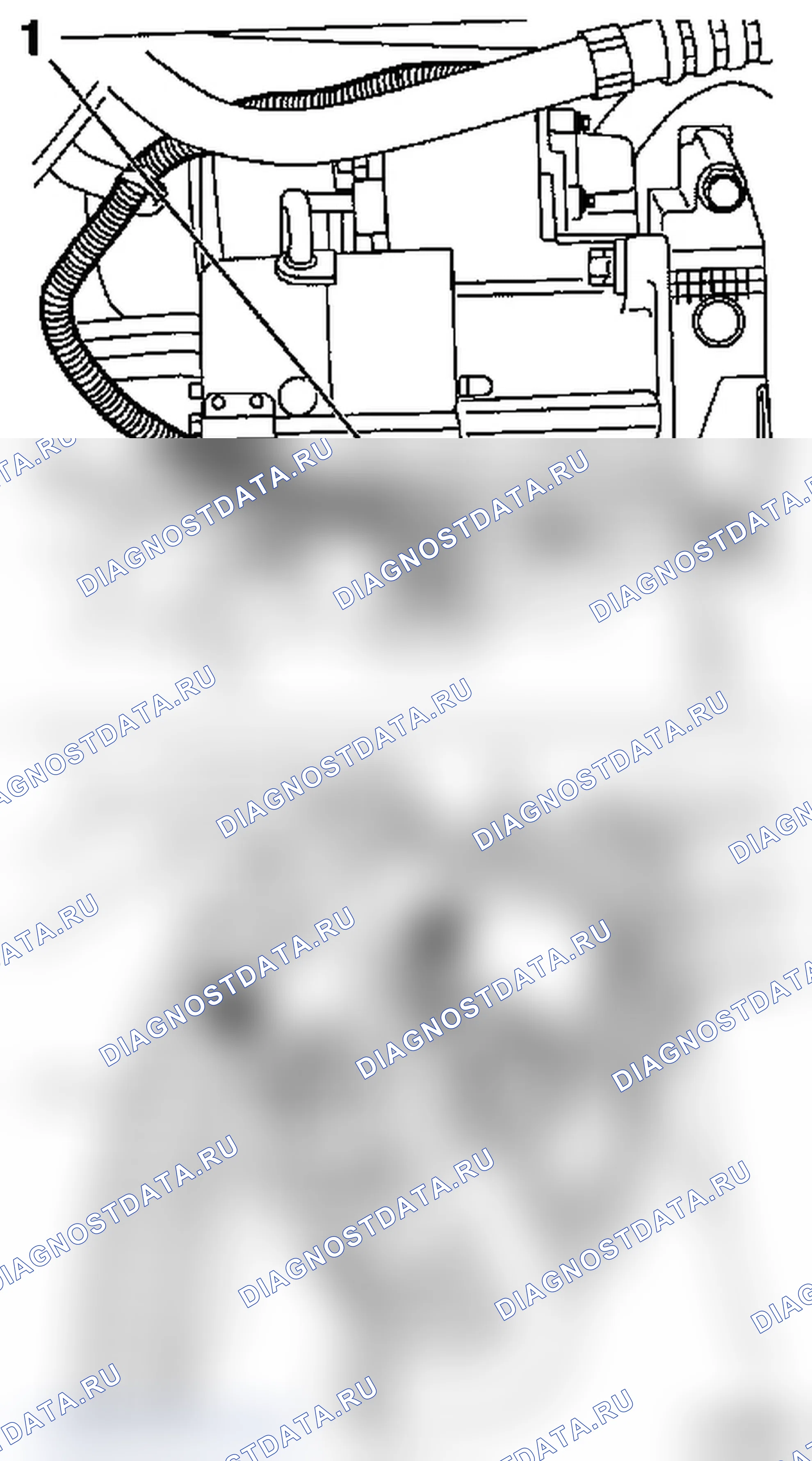 Замена задатчика импульсов коленвала (Z 22 YH, кондиционер, ПР, АКП). Opel Vectra C
